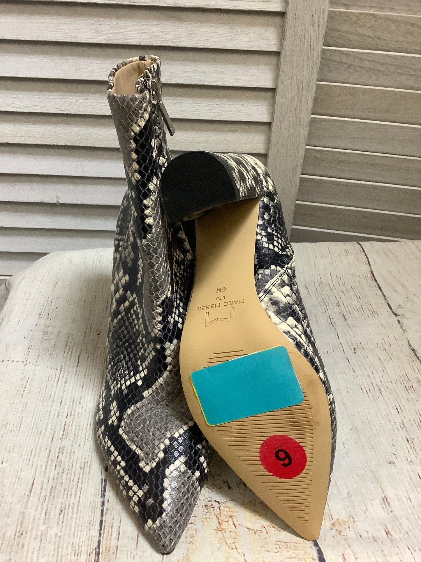 Boots Ankle Heels By Marc Fisher Size: 6