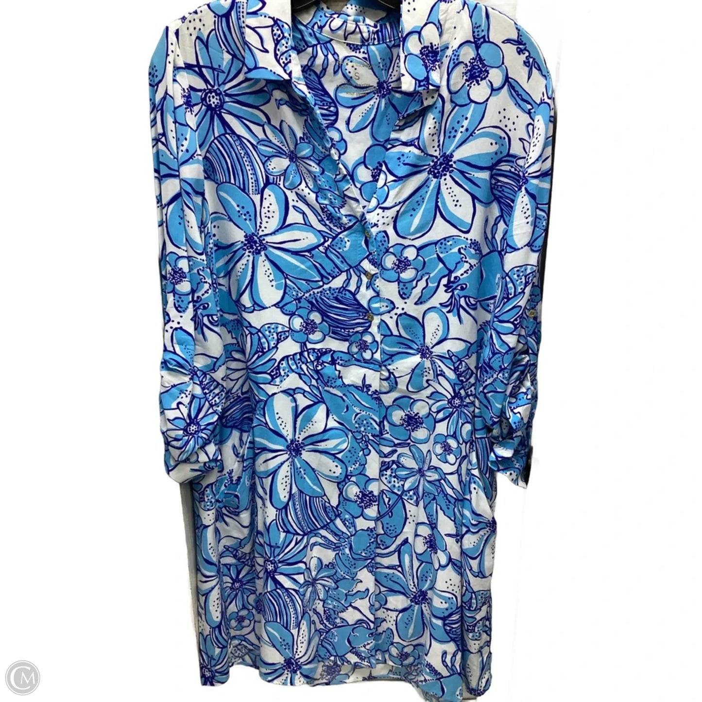Dress Designer By Lilly Pulitzer In Floral Print, Size: S