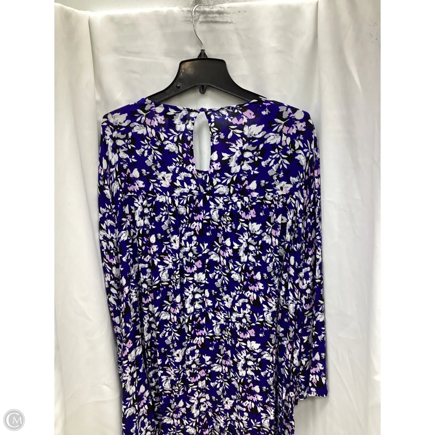 Top Long Sleeve By Lane Bryant In Floral Print, Size: 22