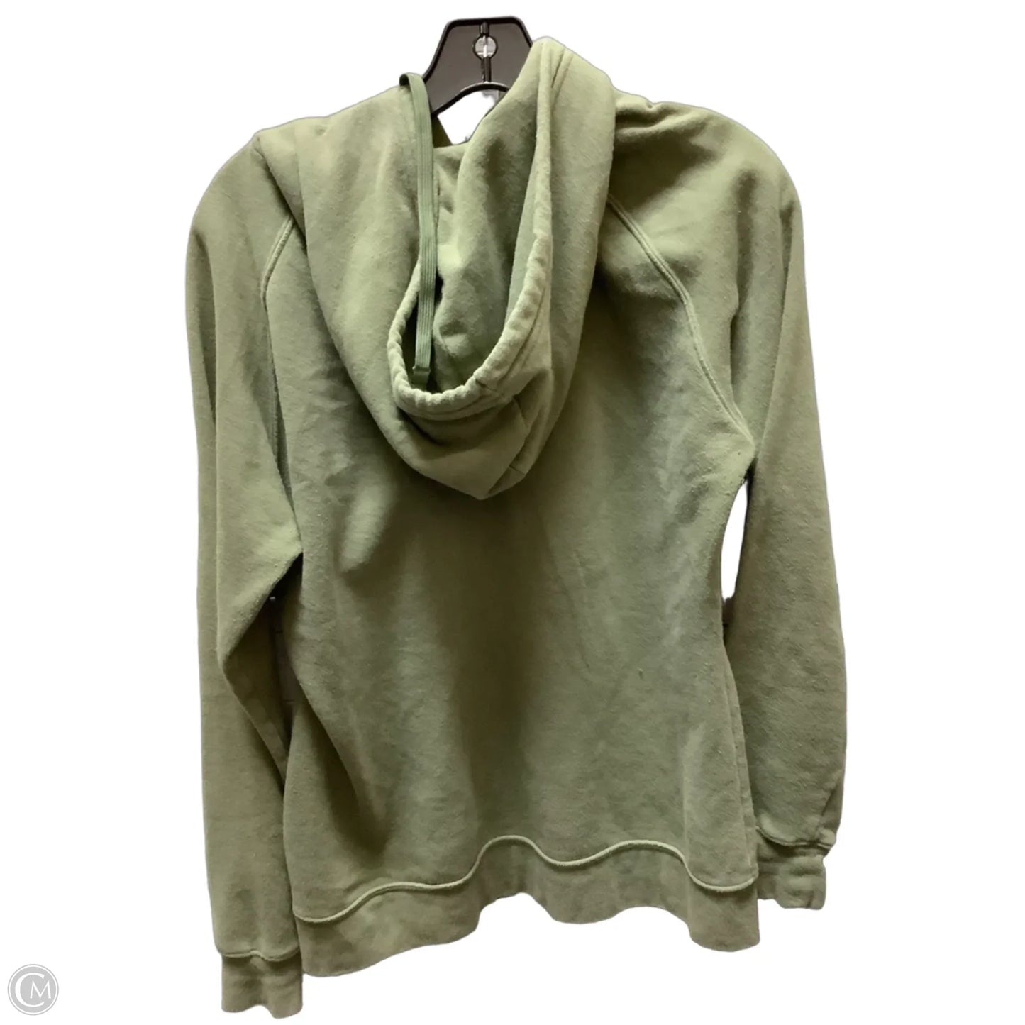 Sweatshirt Hoodie By The North Face In Green, Size: L