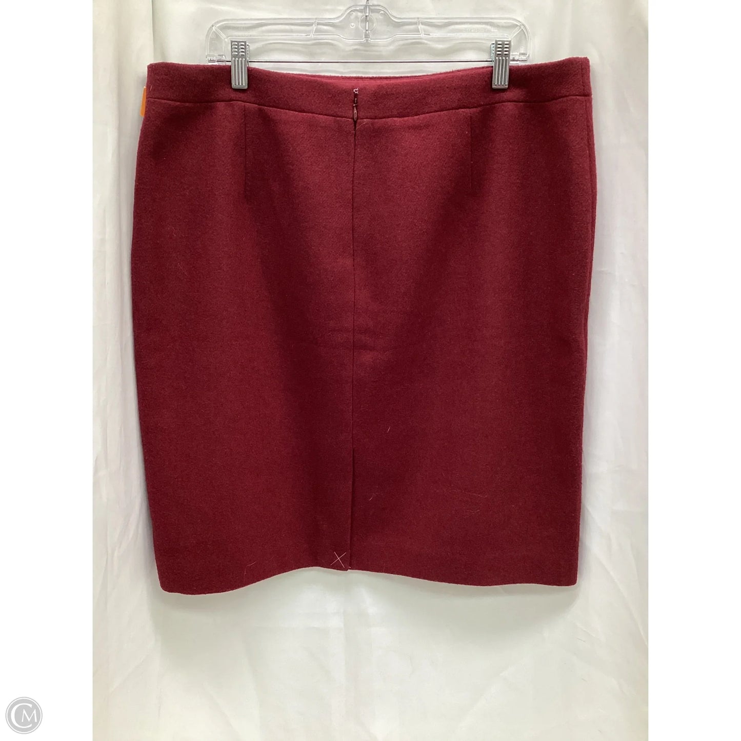 Skirt Midi By J. Crew In Red, Size: 16