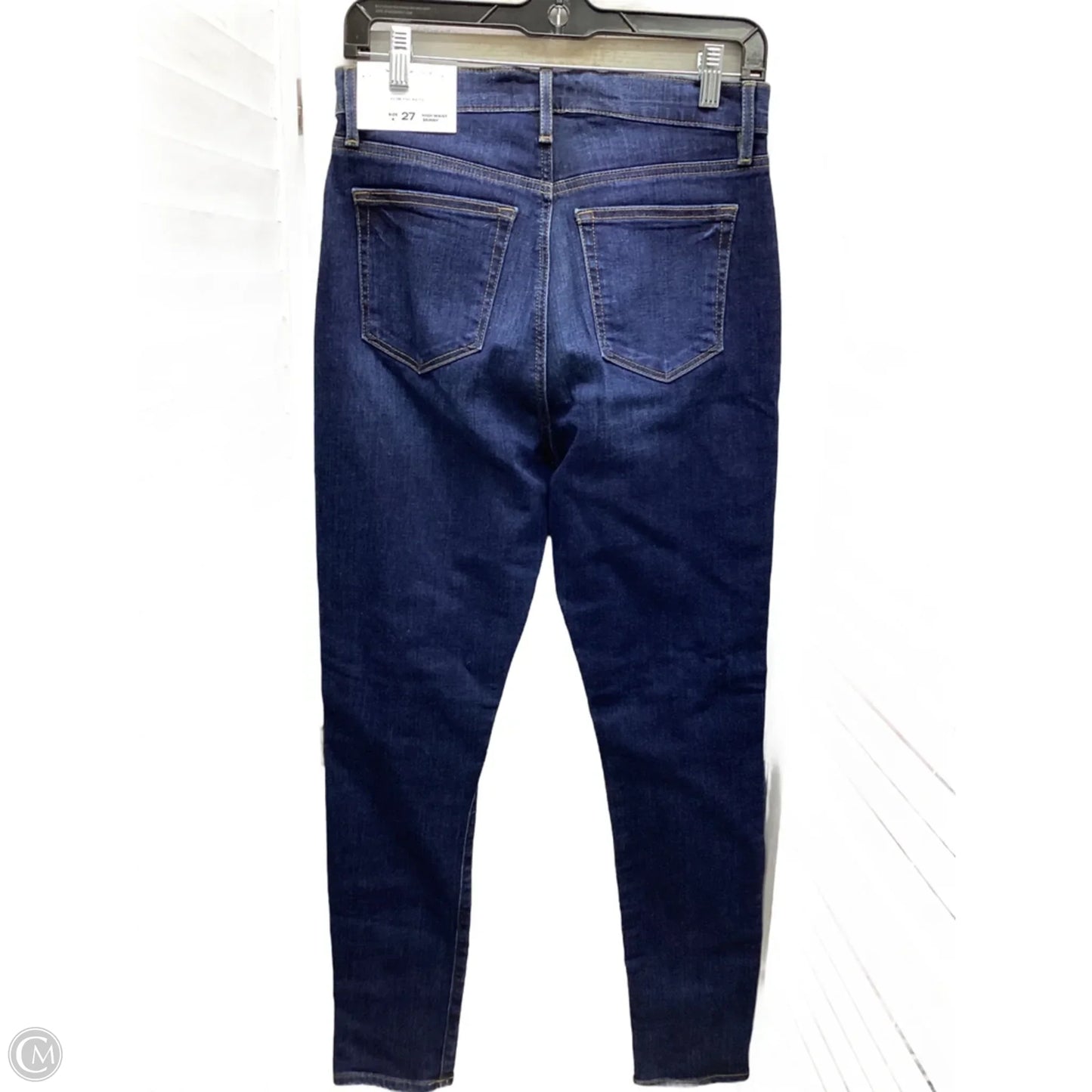 Jeans Skinny By Loft In Blue Denim, Size: 4