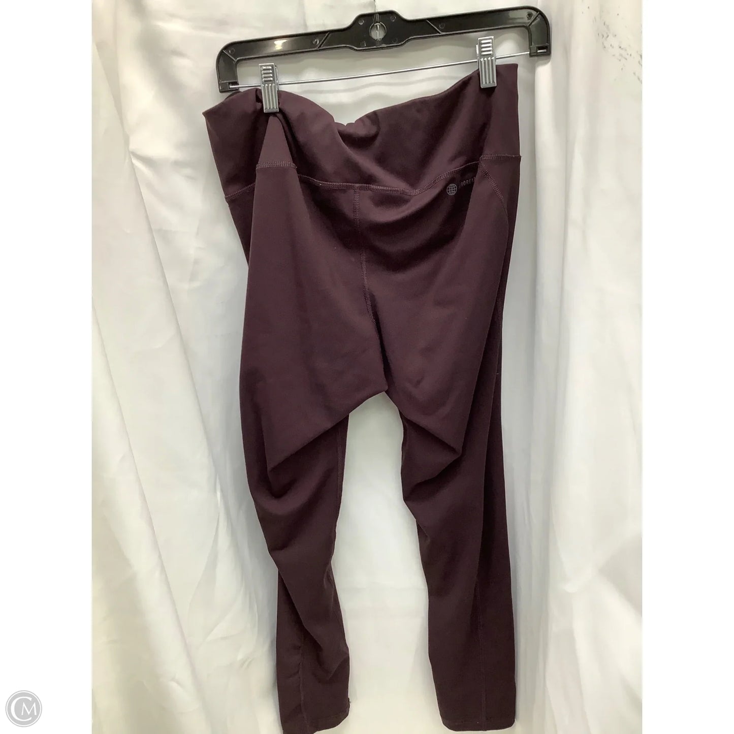 Athletic Leggings By Adidas In Purple, Size: 1x