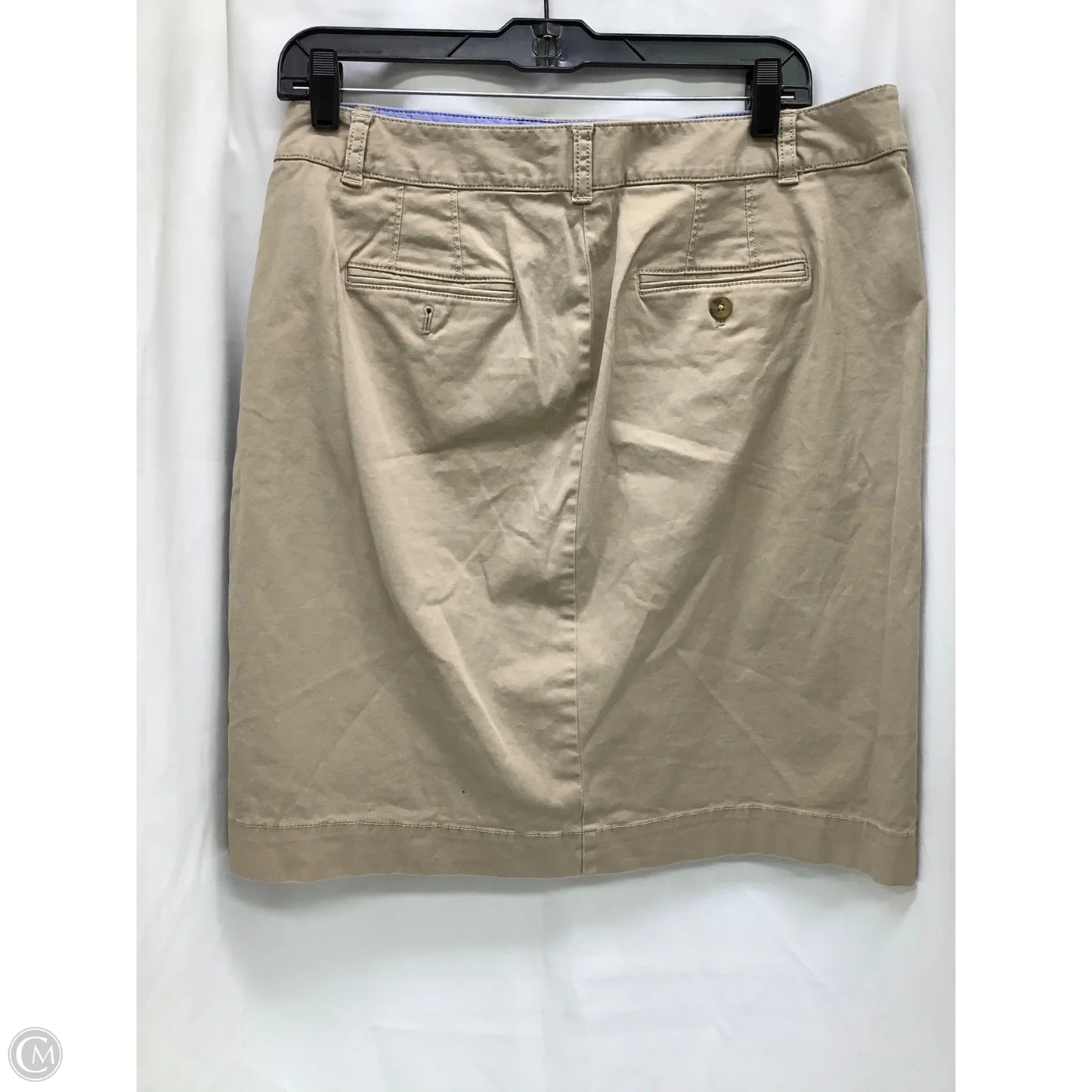 Skirt Midi By Talbots In Tan, Size: 12