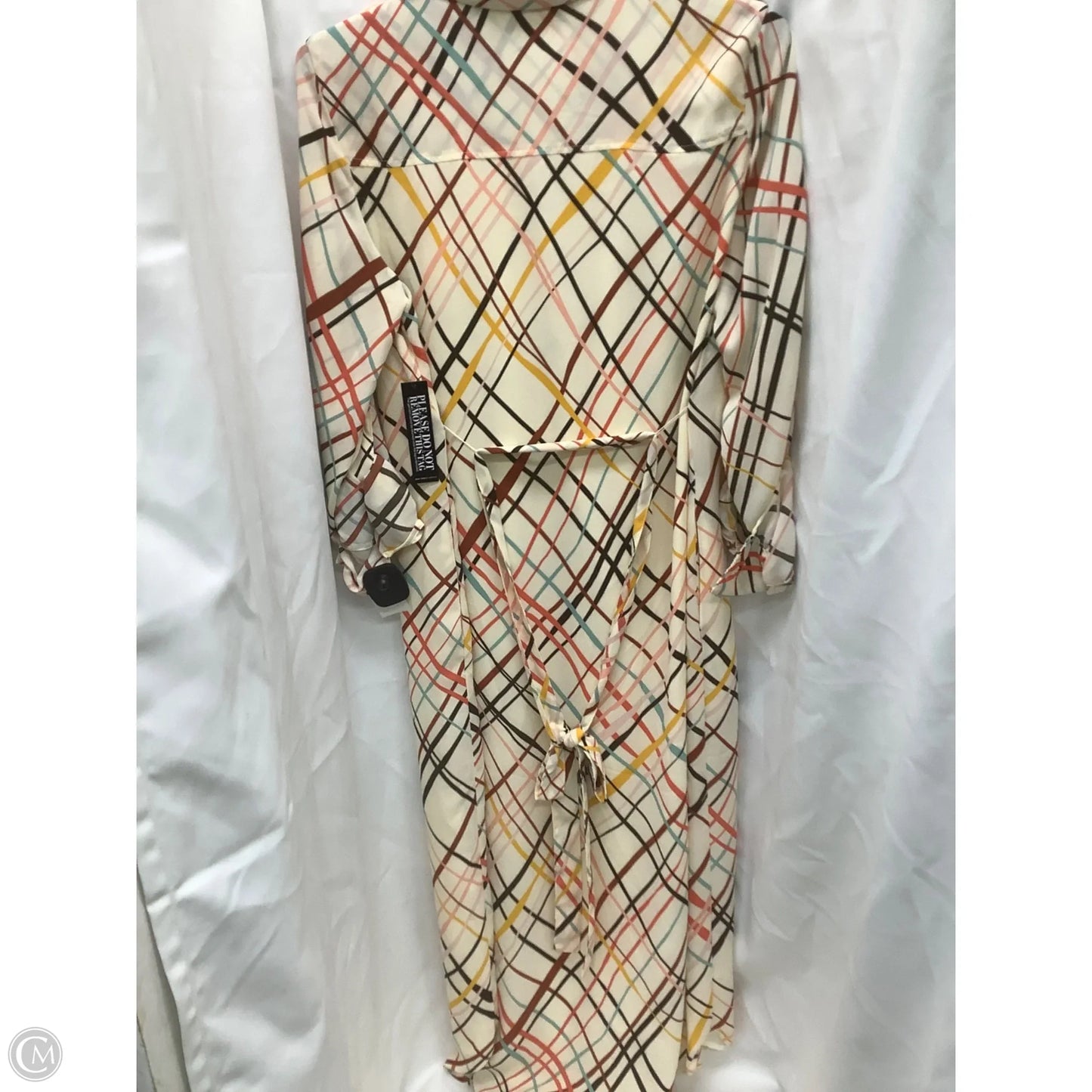 Dress Casual Maxi By New York And Co In Striped Pattern, Size: S