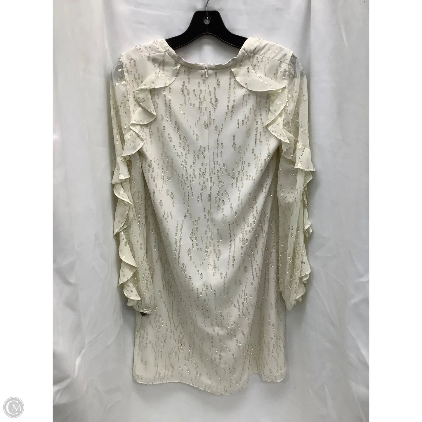 Dress Designer By Lilly Pulitzer In Gold & Tan, Size: 0
