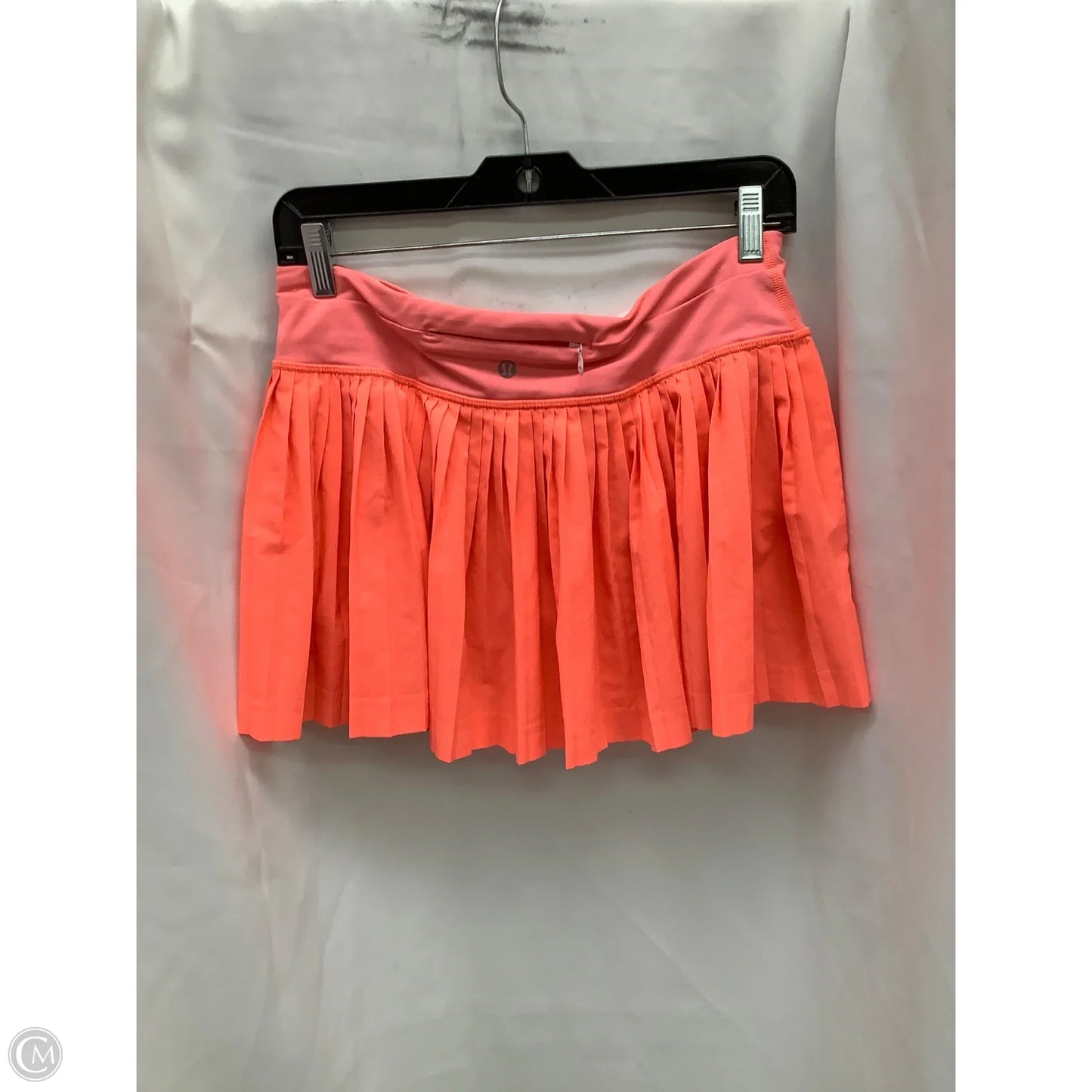 Athletic Skirt By Lululemon In Orange, Size: 6