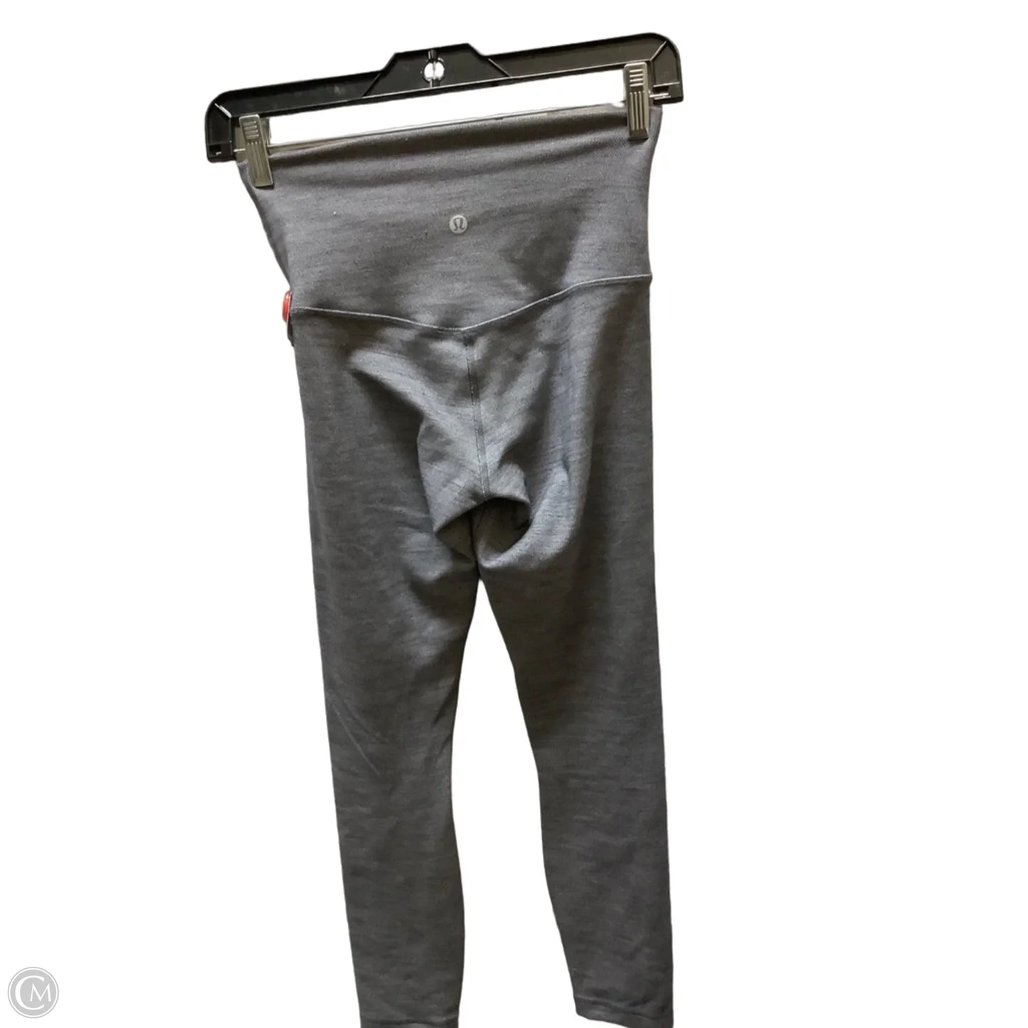 Athletic Leggings By Lululemon In Grey, Size: 6