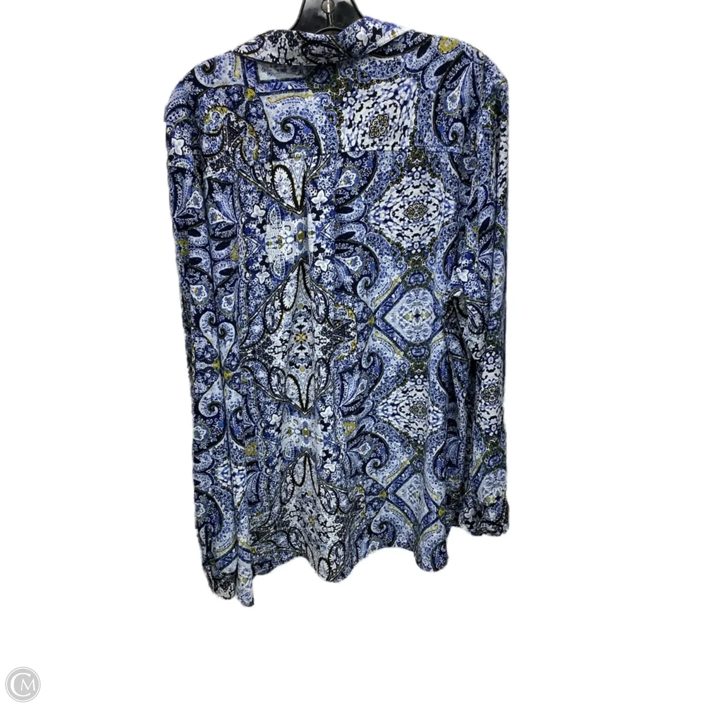 Top Long Sleeve By Jones New York In Multi-colored, Size: 3x