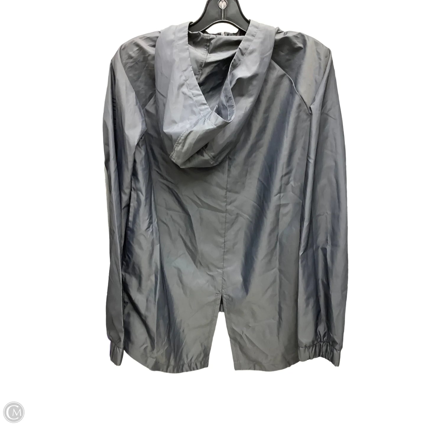 Jacket Windbreaker By Under Armour In Grey, Size: S