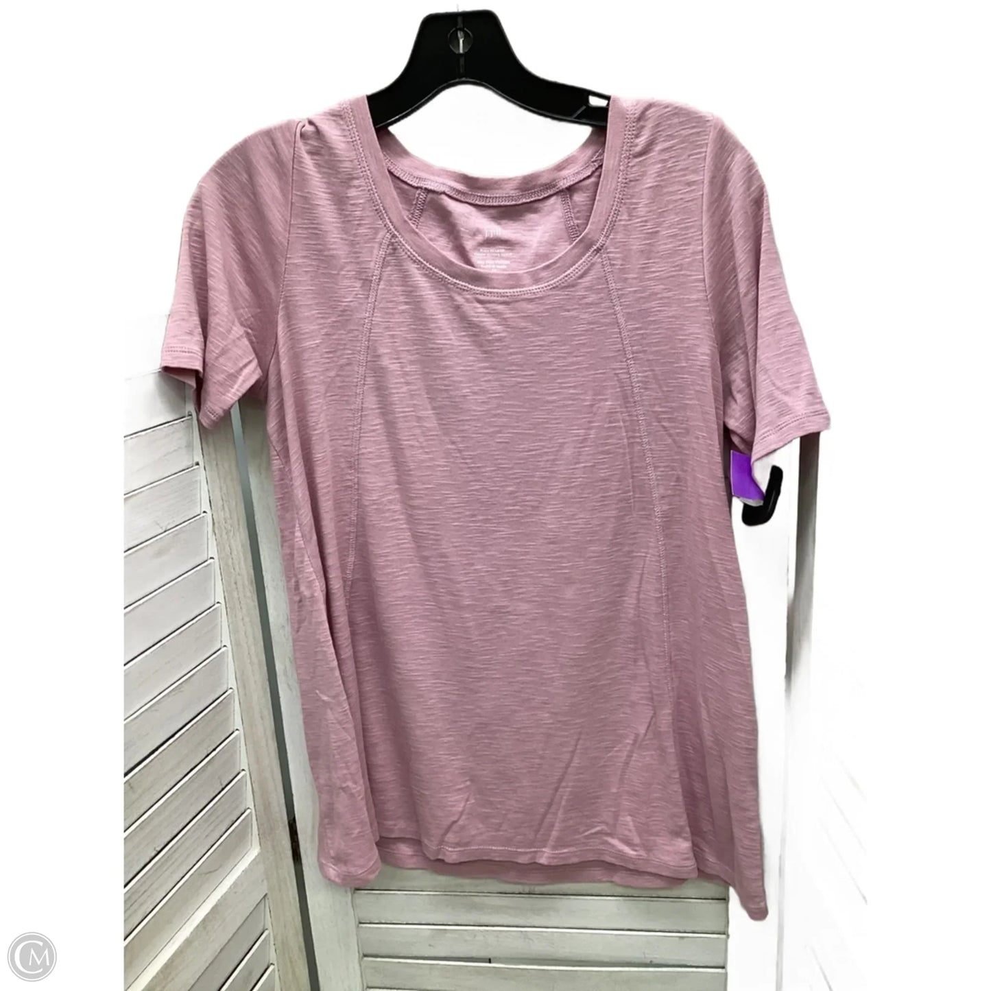 Top Short Sleeve By J. Jill In Pink, Size: Xs