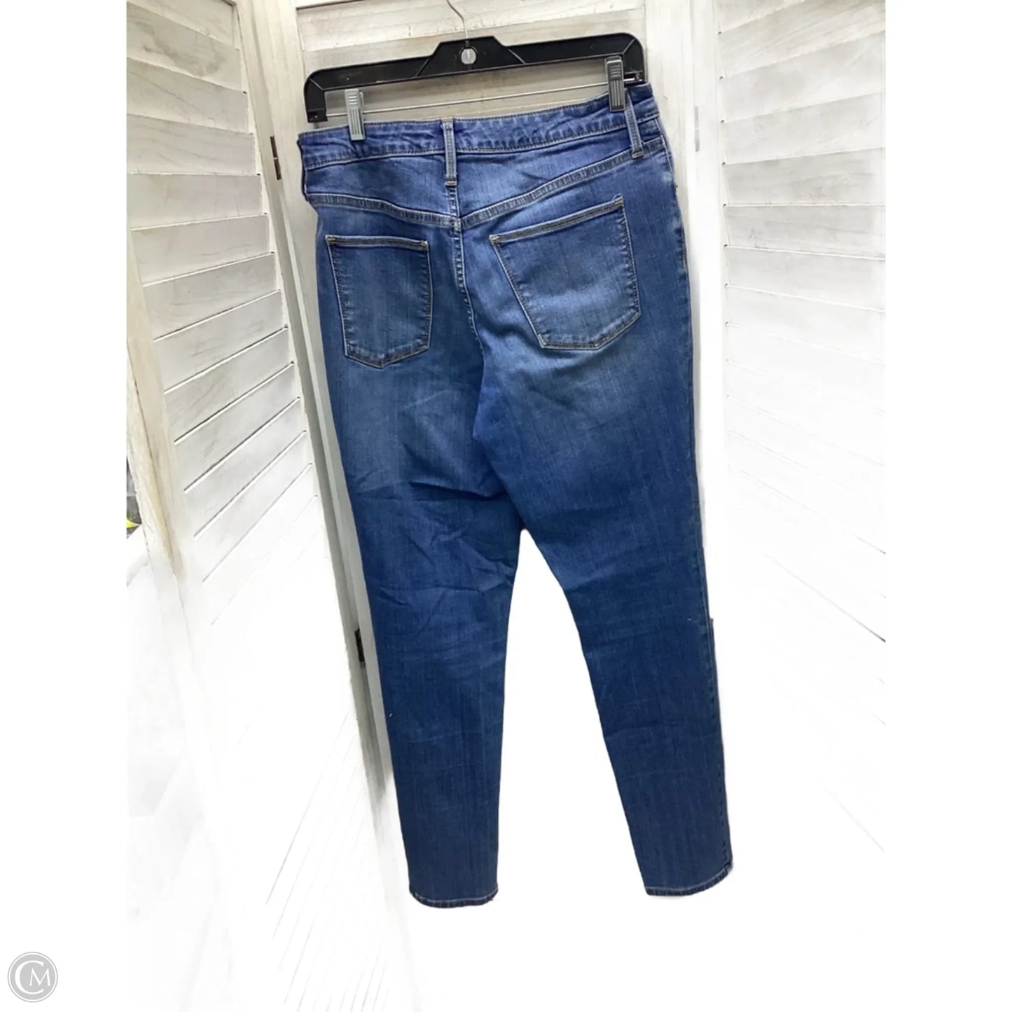Jeans Skinny By Universal Thread In Blue Denim, Size: 8