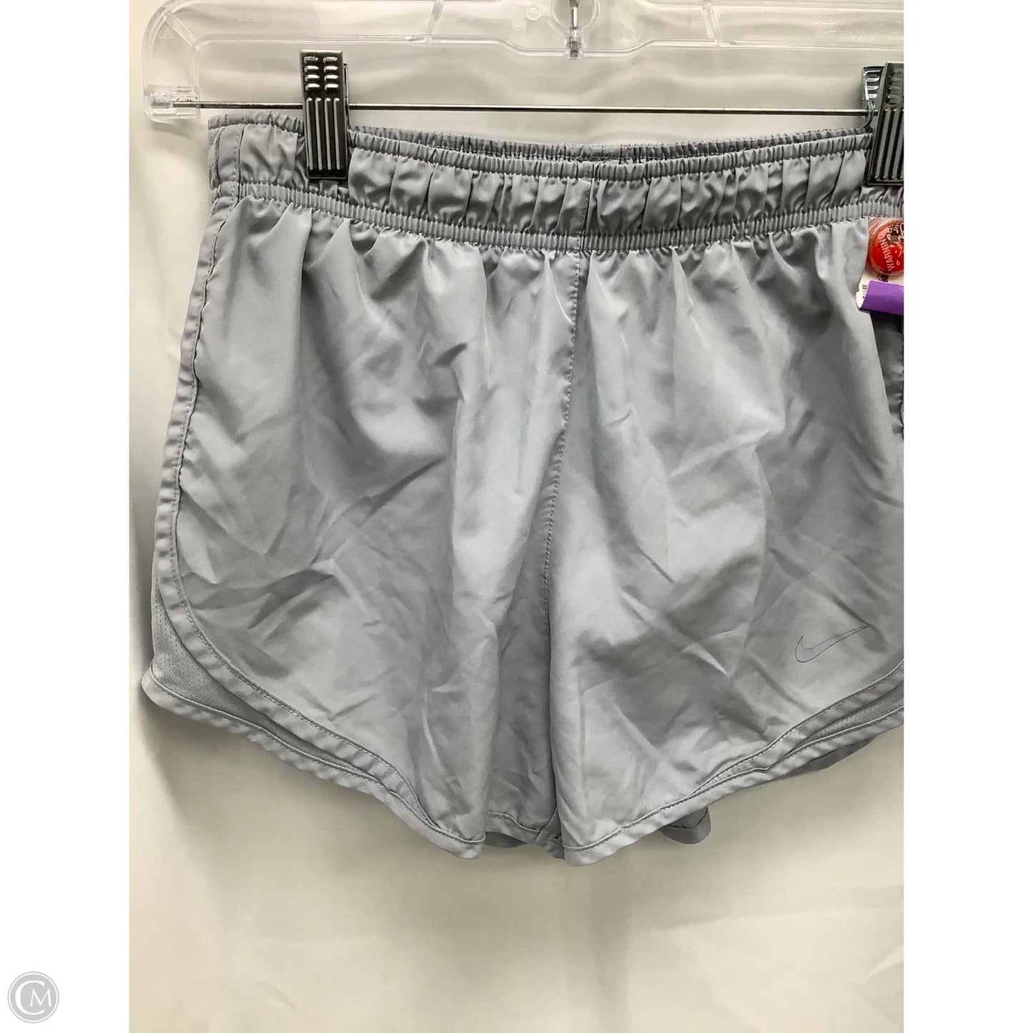 Athletic Shorts By Nike In Grey, Size: S