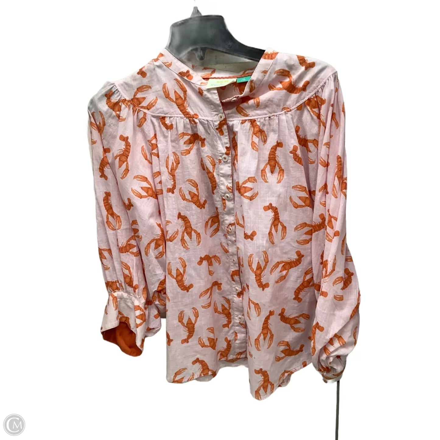 Top Long Sleeve By Maeve In Multi-colored, Size: 1x