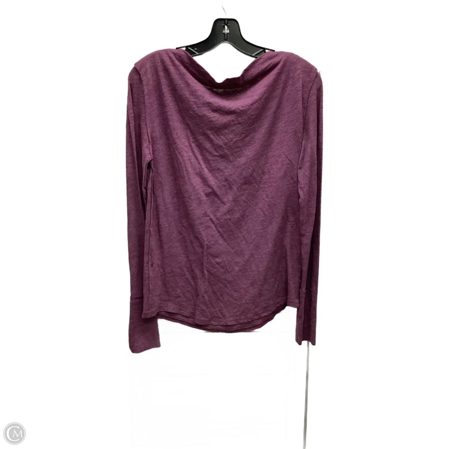 Top Long Sleeve By We The Free In Purple, Size: Xs