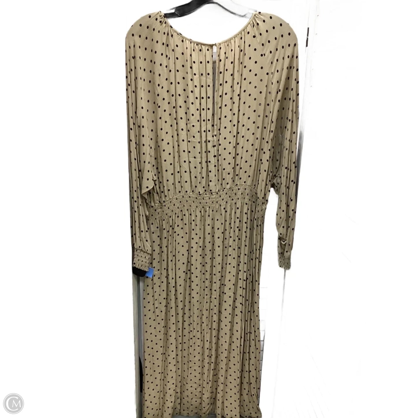 Dress Casual Maxi By H&m In Polkadot Pattern, Size: Xl