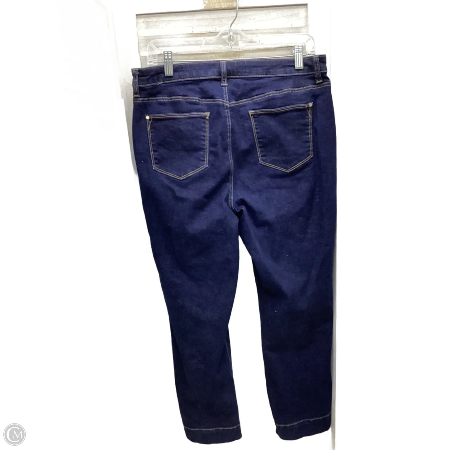 Jeans Skinny By Chicos In Blue, Size: 12