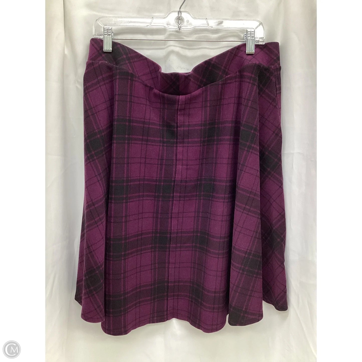 Skirt Midi By Torrid In Plaid Pattern, Size: 2x