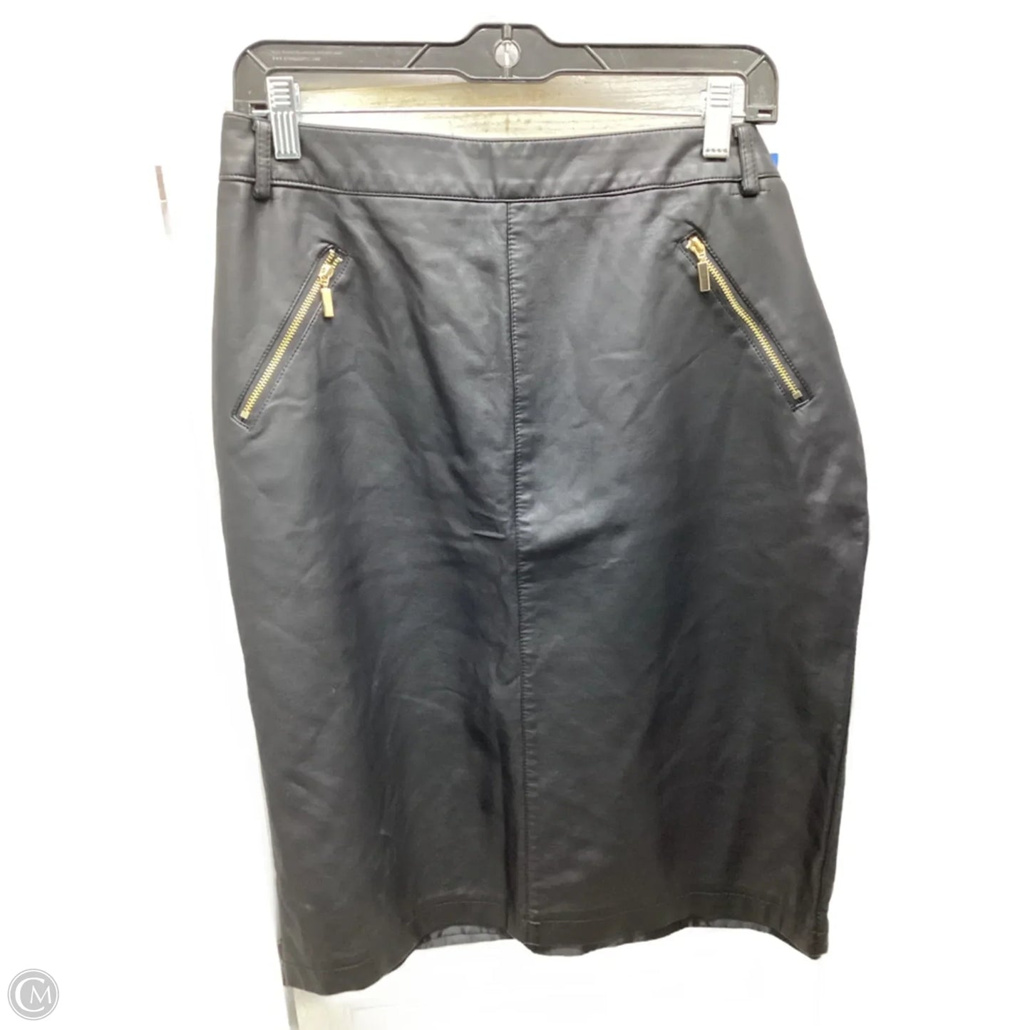 Skirt Midi By Charter Club In Black, Size: 10