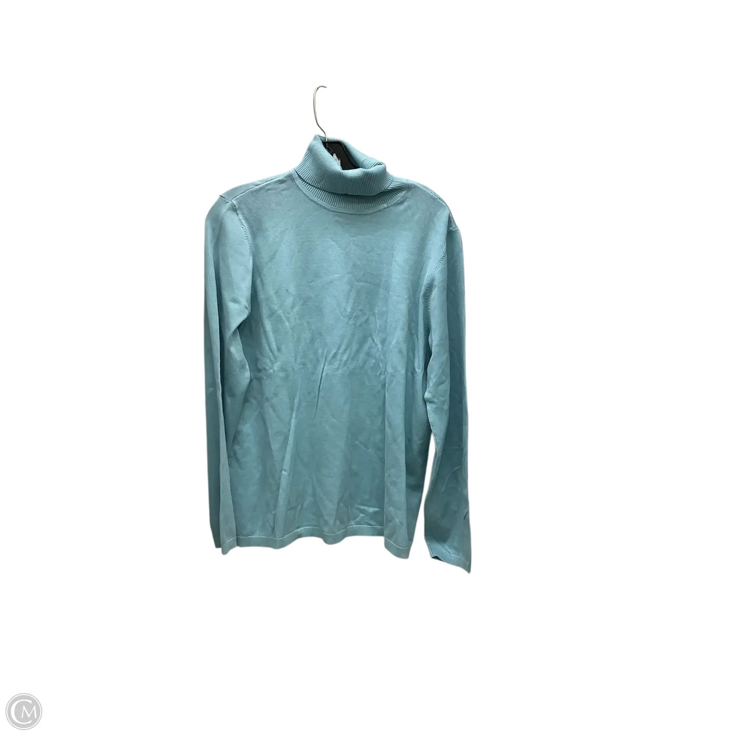 Top Long Sleeve By Chicos In Blue, Size: Xl
