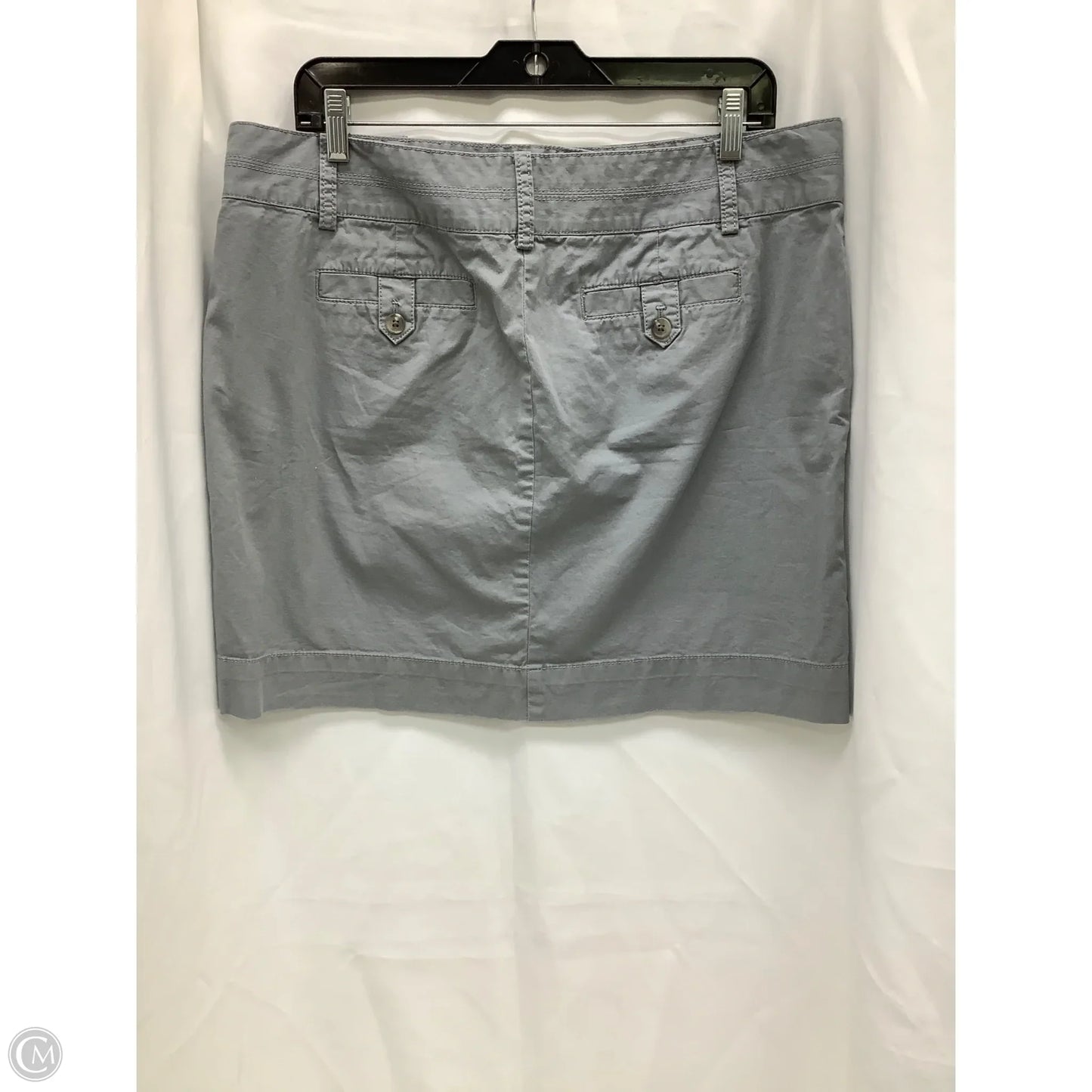 Skirt Midi By Loft In Grey, Size: 14