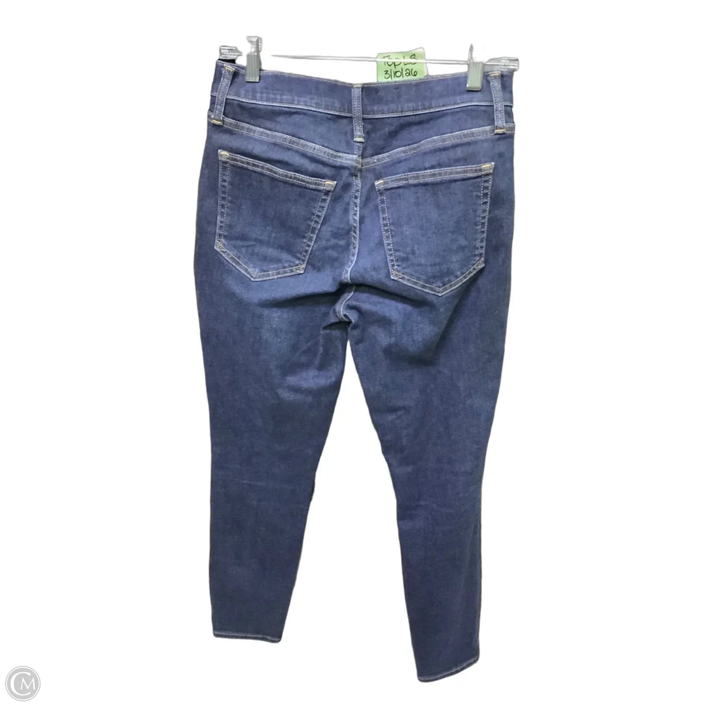 Jeans Skinny By Gap In Blue Denim, Size: 4