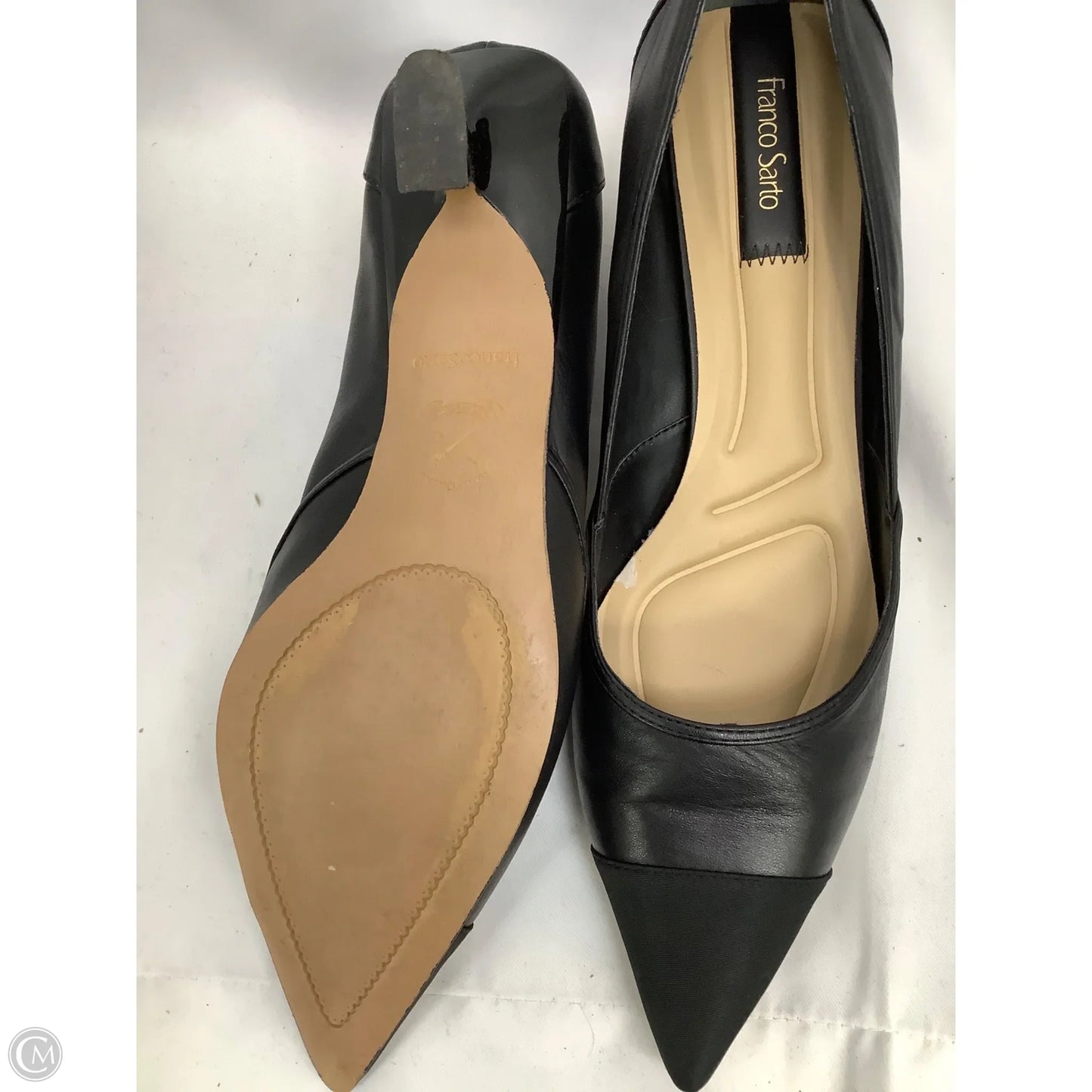 Shoes Heels Kitten By Franco Sarto In Black, Size: 12