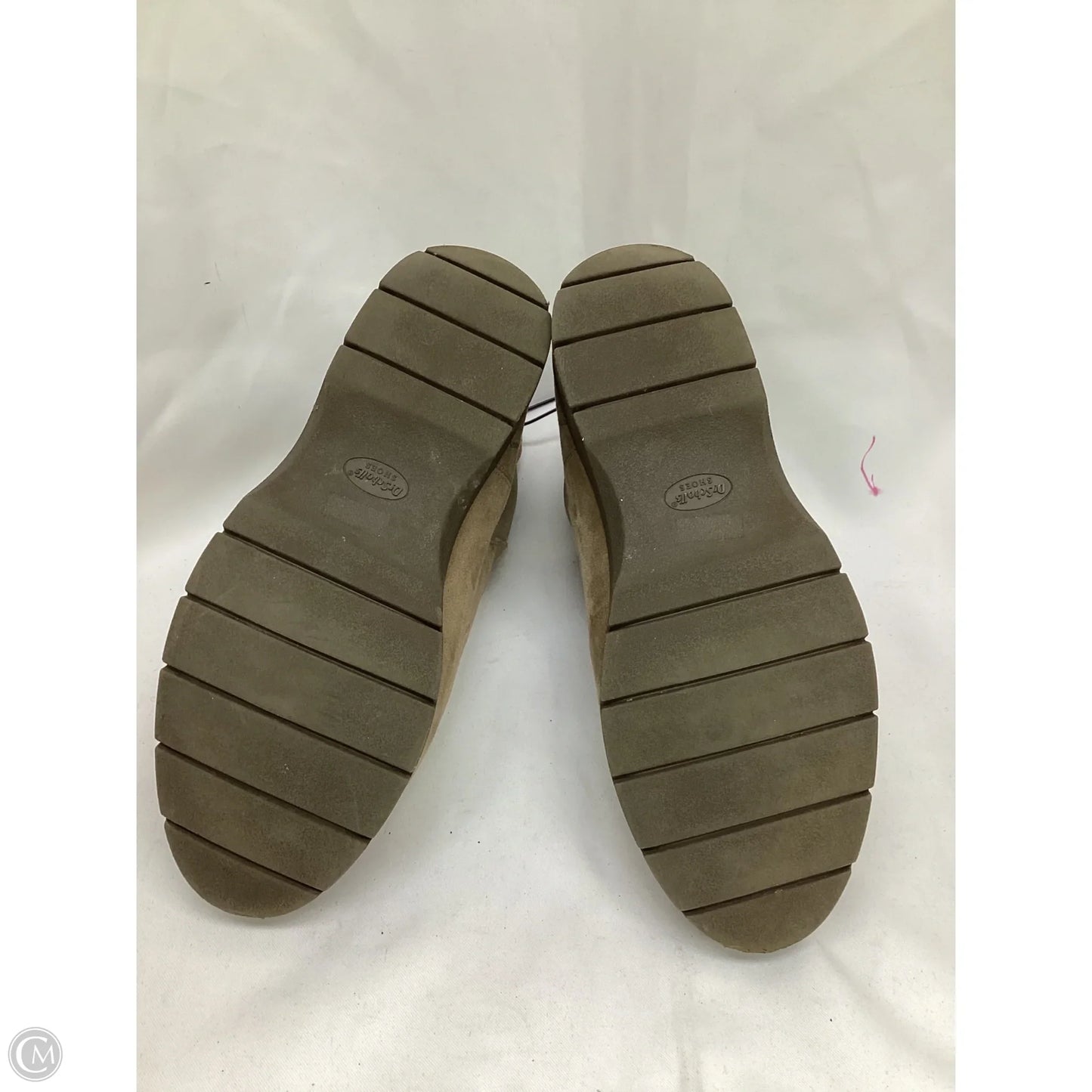 Boots Ankle Flats By Dr Scholls In Beige, Size: 8