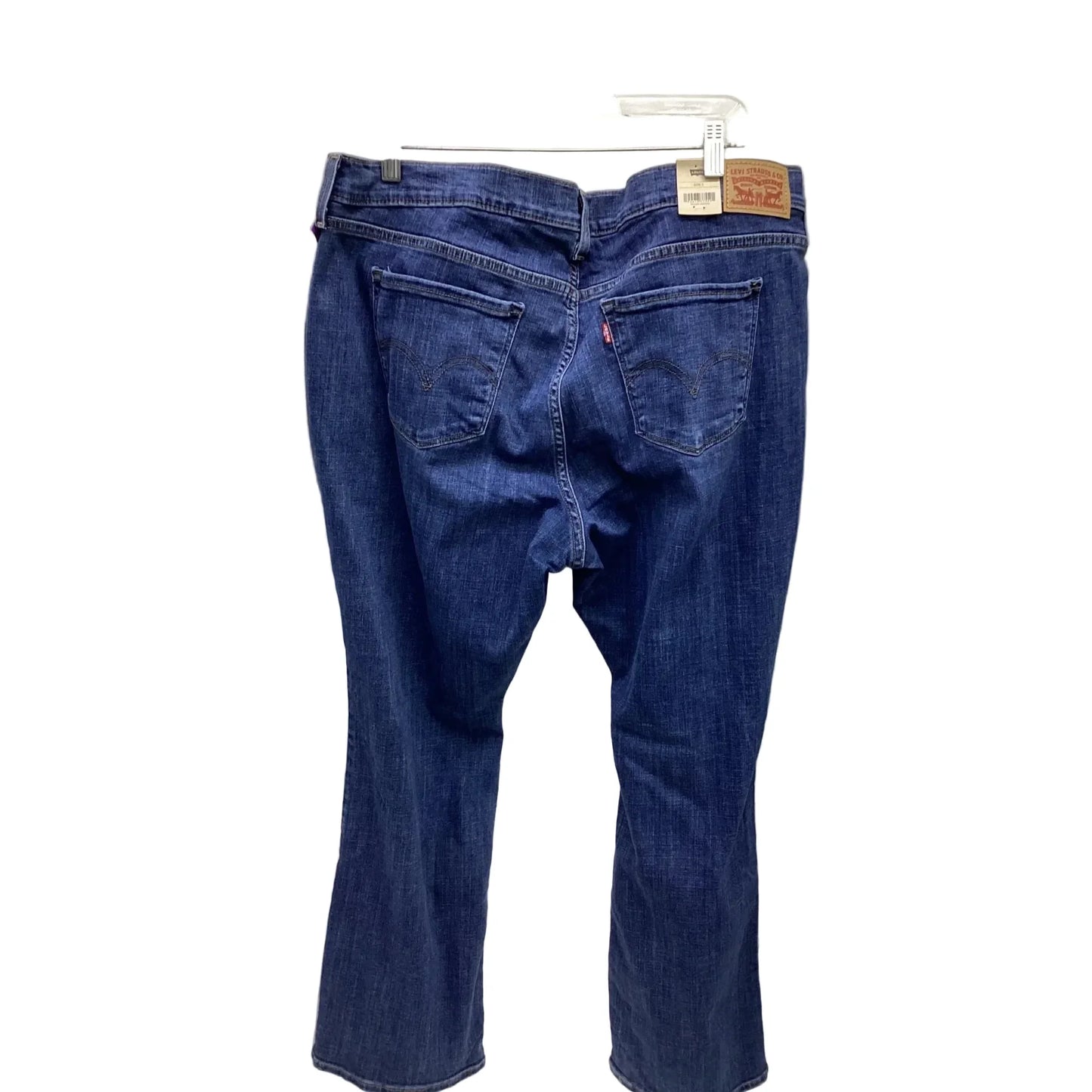 Jeans Boot Cut By Levis In Blue Denim, Size: 20