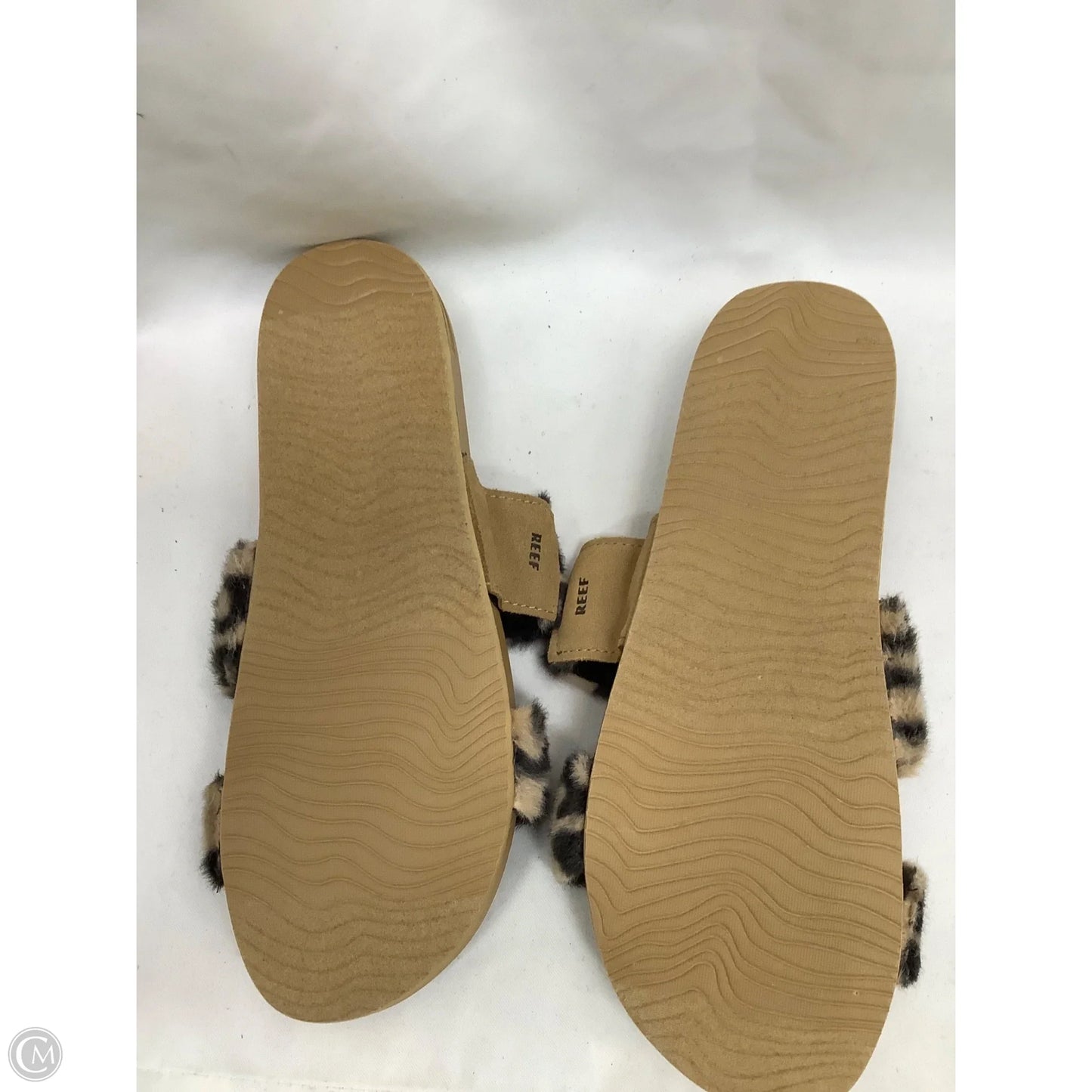 Sandals Flats By Reef In Animal Print, Size: 9
