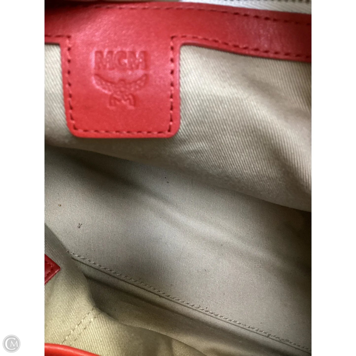 Tote Luxury Designer By Mcm, Size: Large