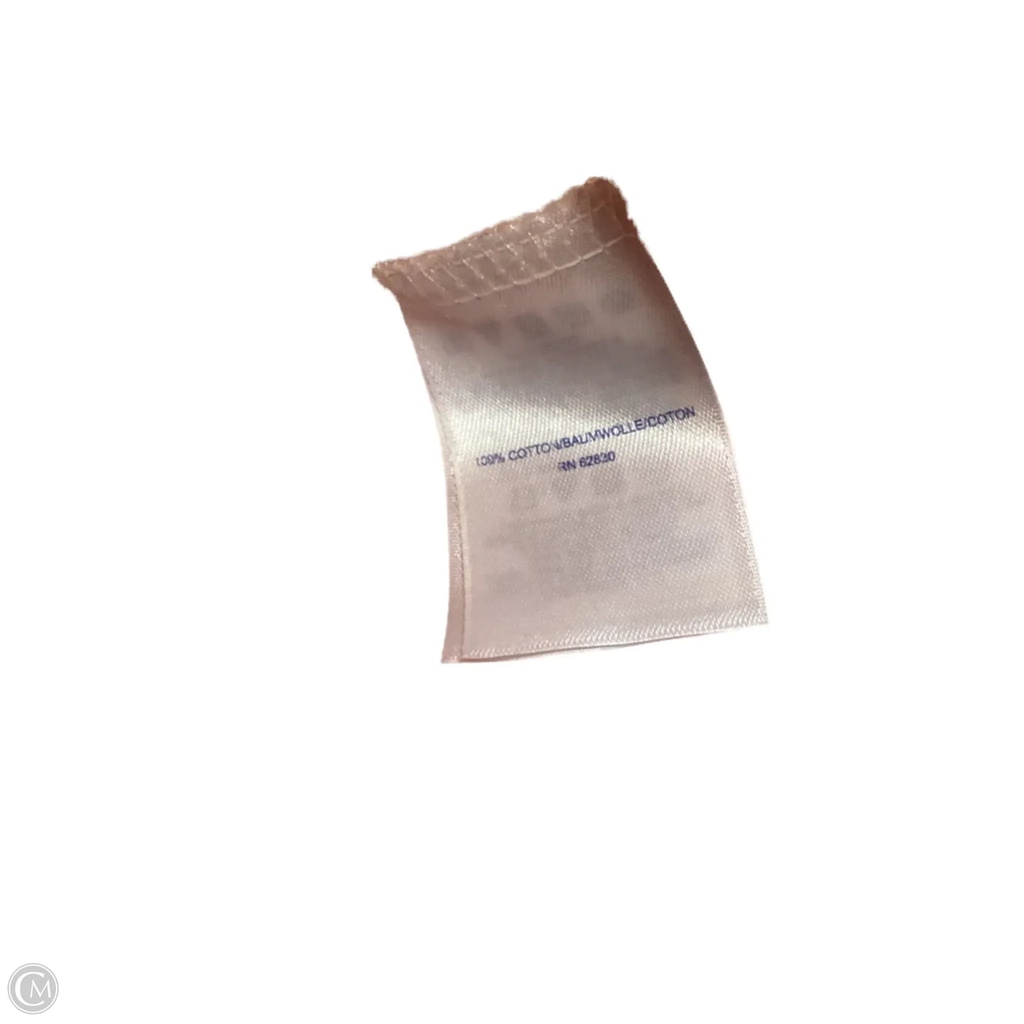 Top Long Sleeve By Lands End In Striped Pattern, Size: M