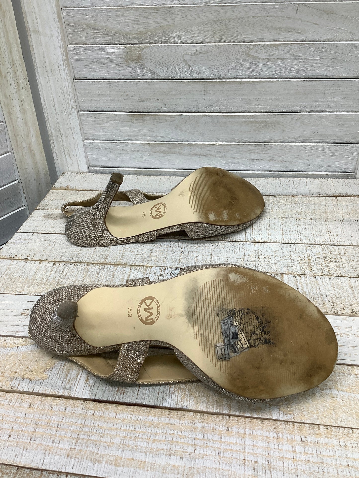 Sandals Heels Stiletto By Michael By Michael Kors Size: 6