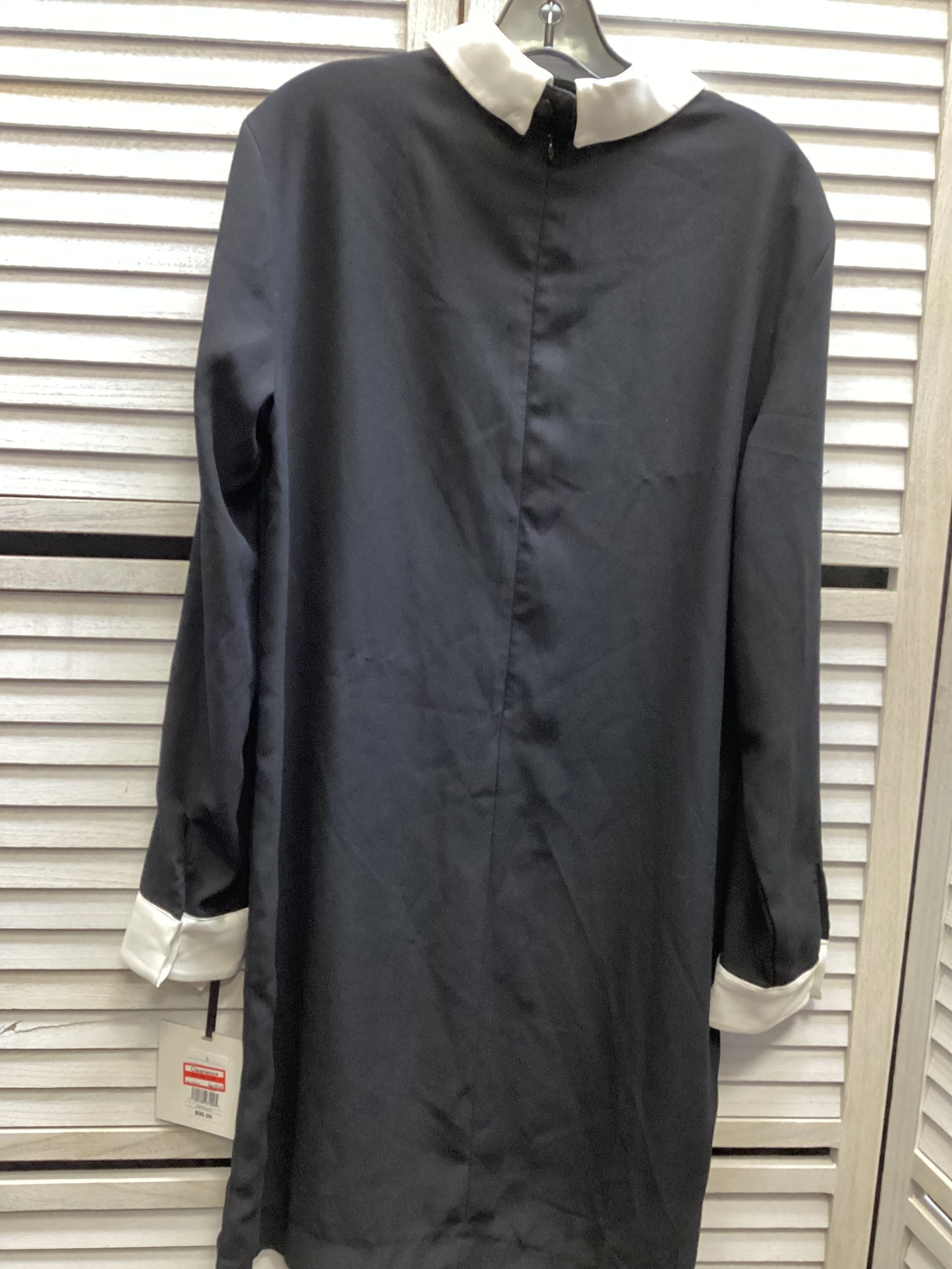 Dress Casual Midi By Clothes Mentor In Black, Size: L