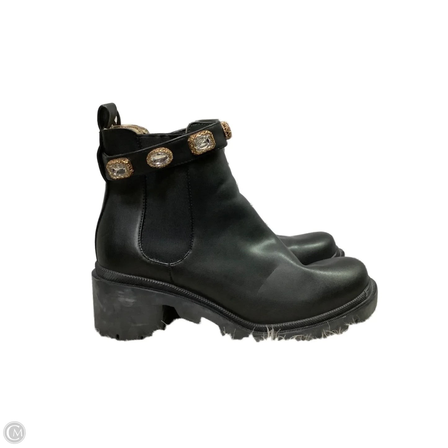 Boots Combat By Steve Madden In Black, Size: 9.5