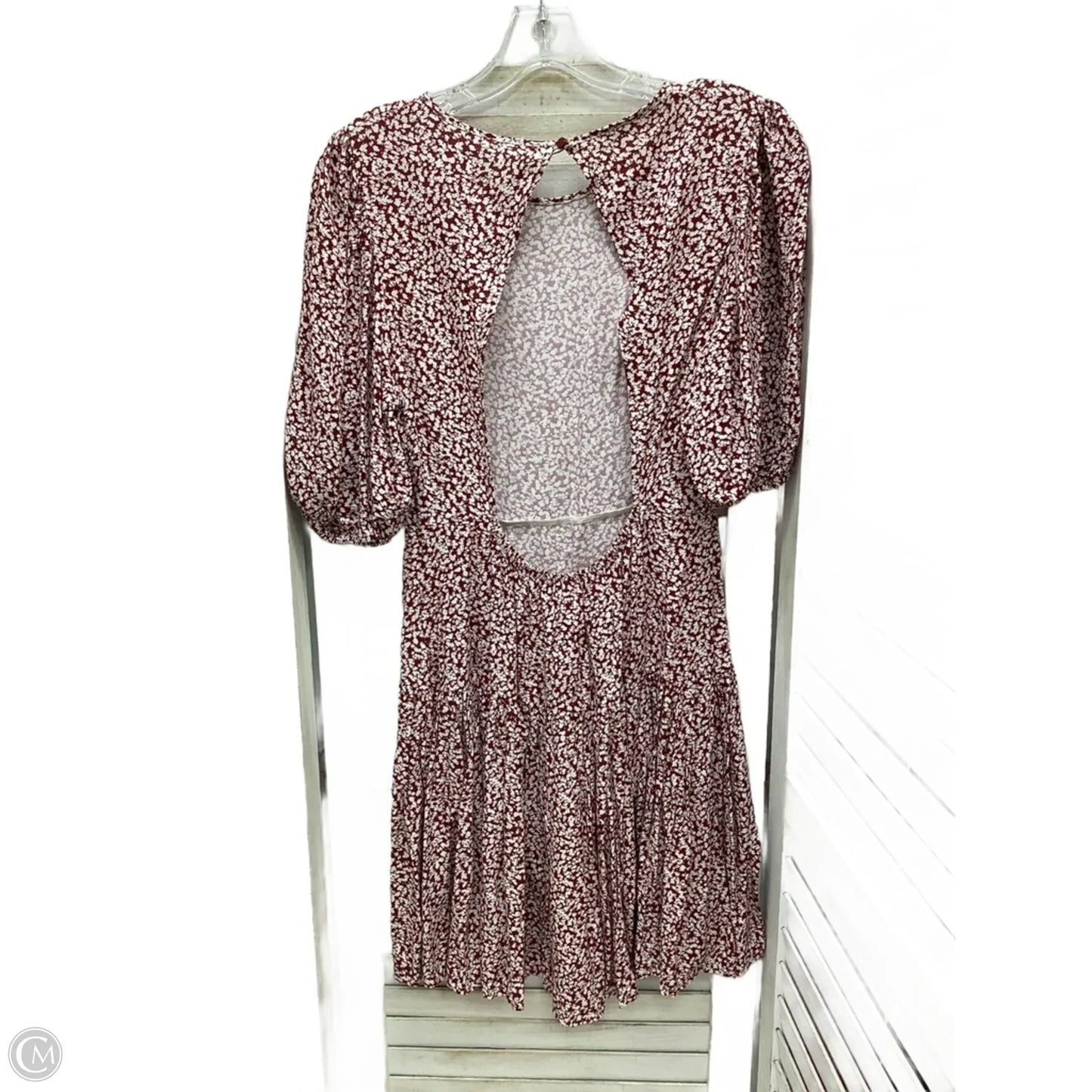 Dress Casual Midi By Free People In Red & White, Size: Xs