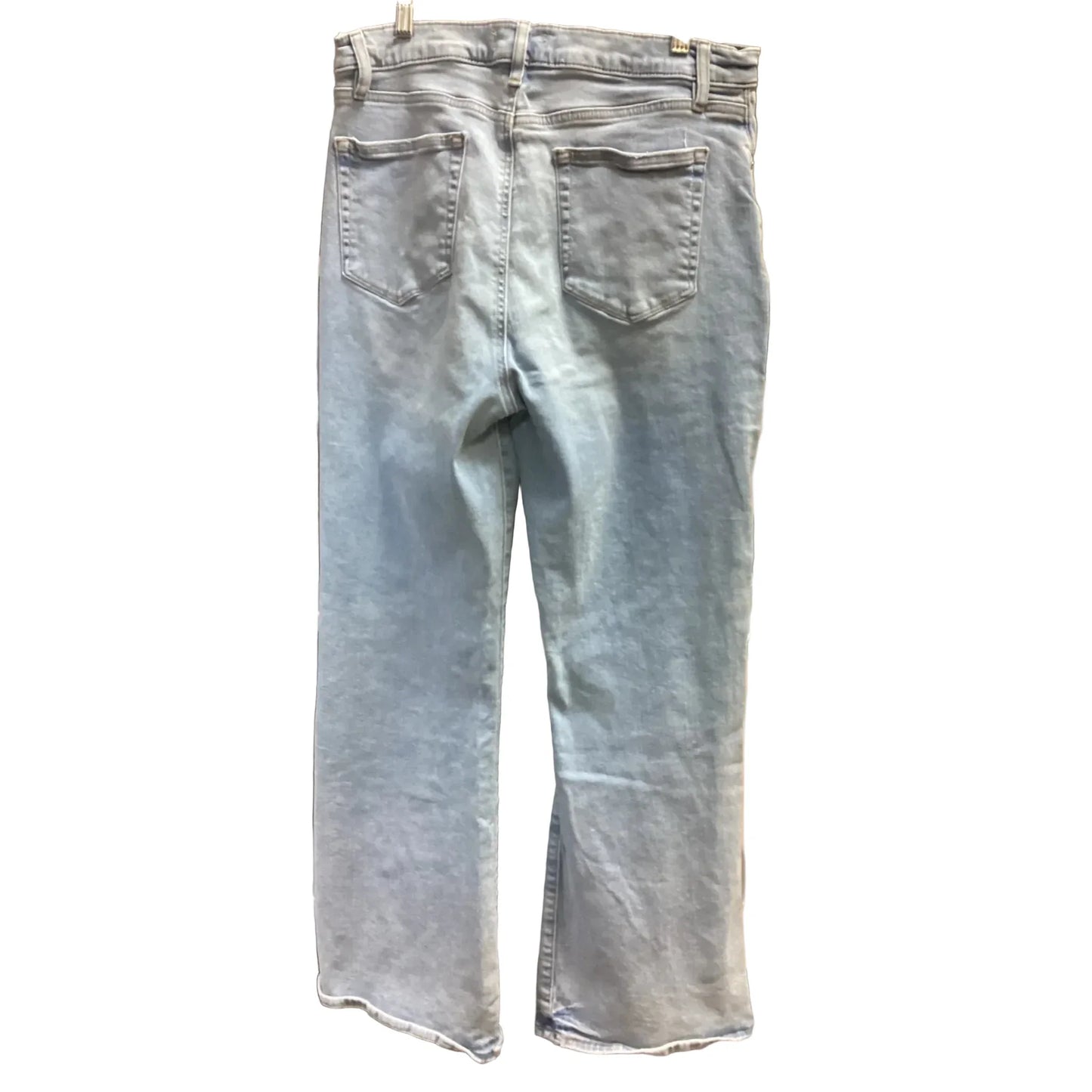 Jeans Boyfriend By Loft In Blue Denim, Size: 14
