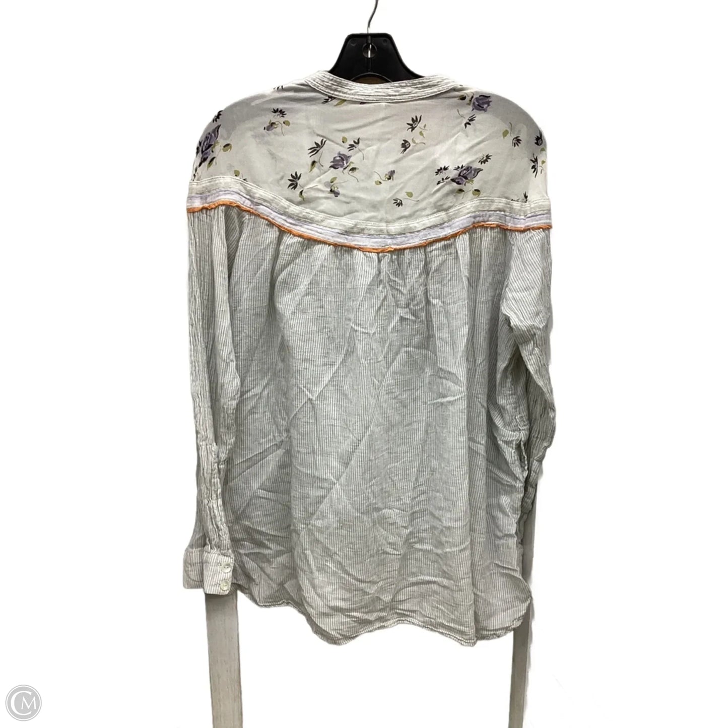 Top Long Sleeve By Free People In Multi-colored, Size: Sp