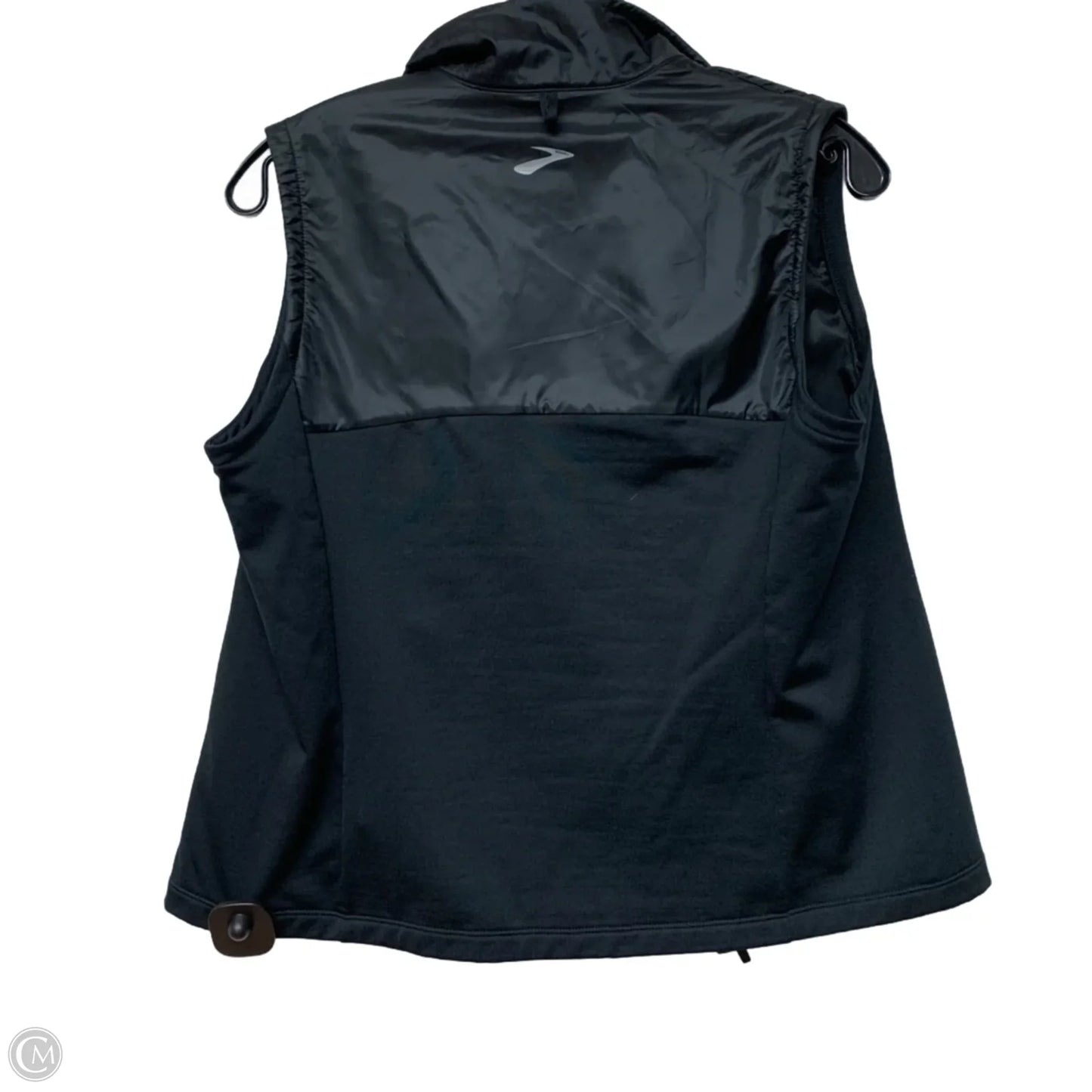 Vest Puffer & Quilted By Brooks In Black, Size: M