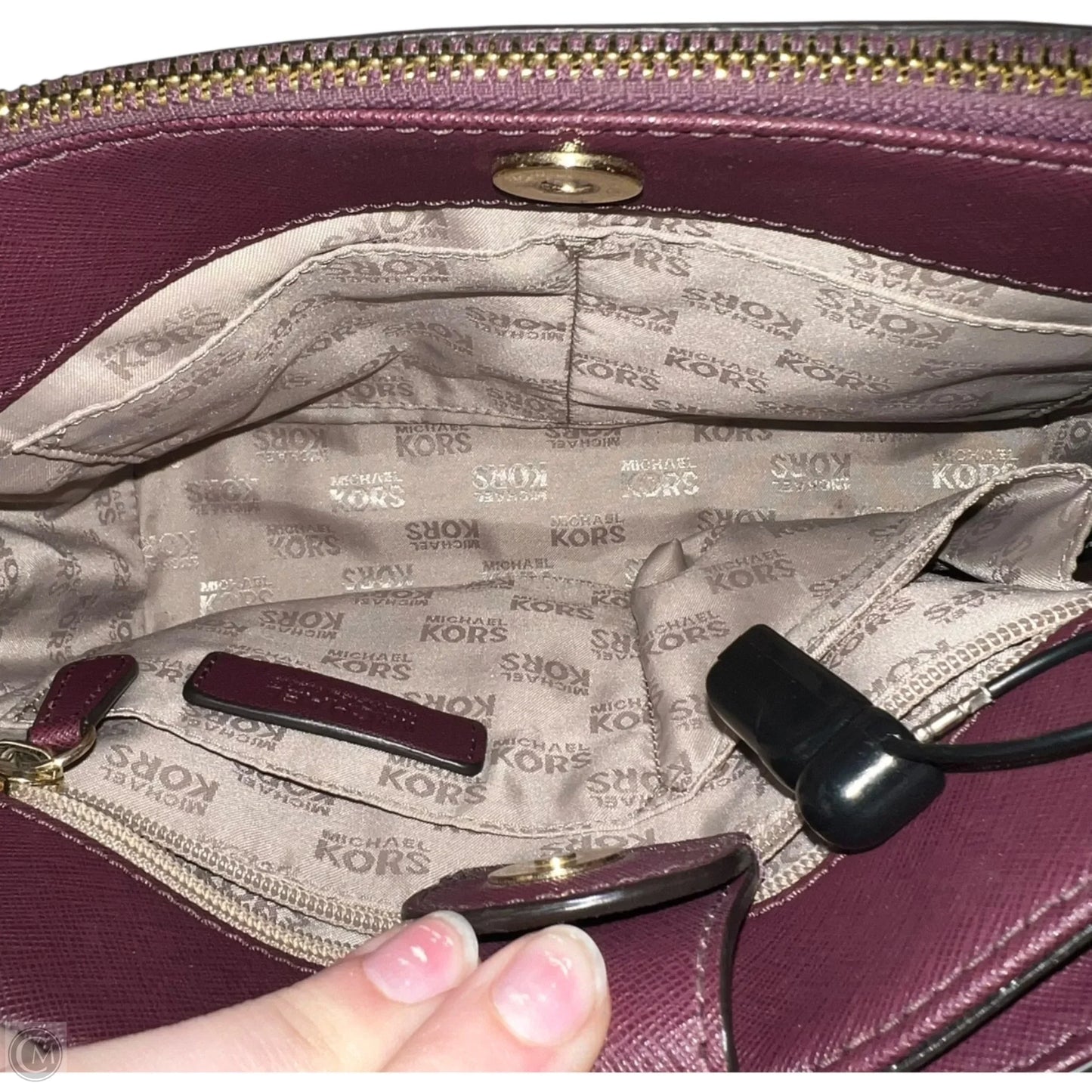 Crossbody Designer By Michael Kors, Size: Small