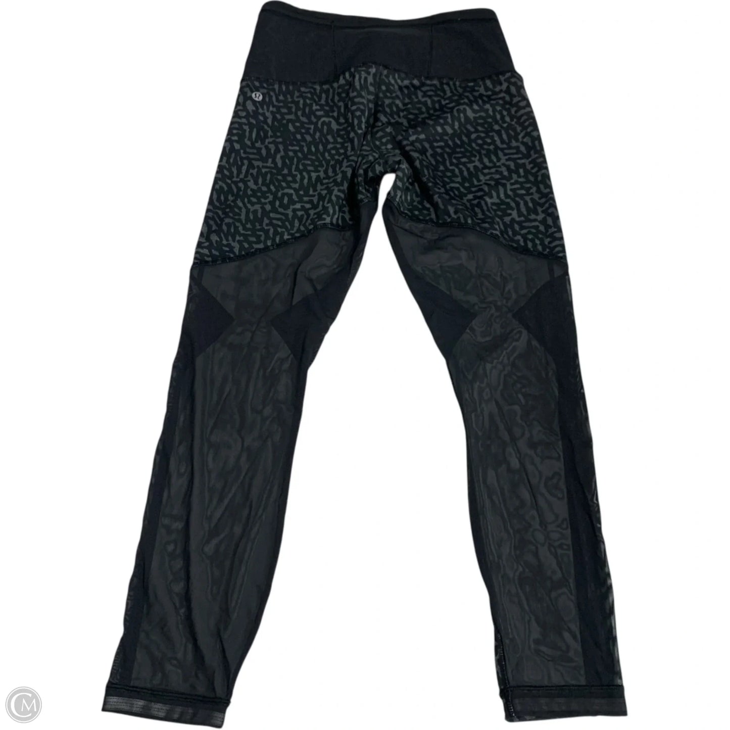 Athletic Leggings By Lululemon In Grey, Size: M