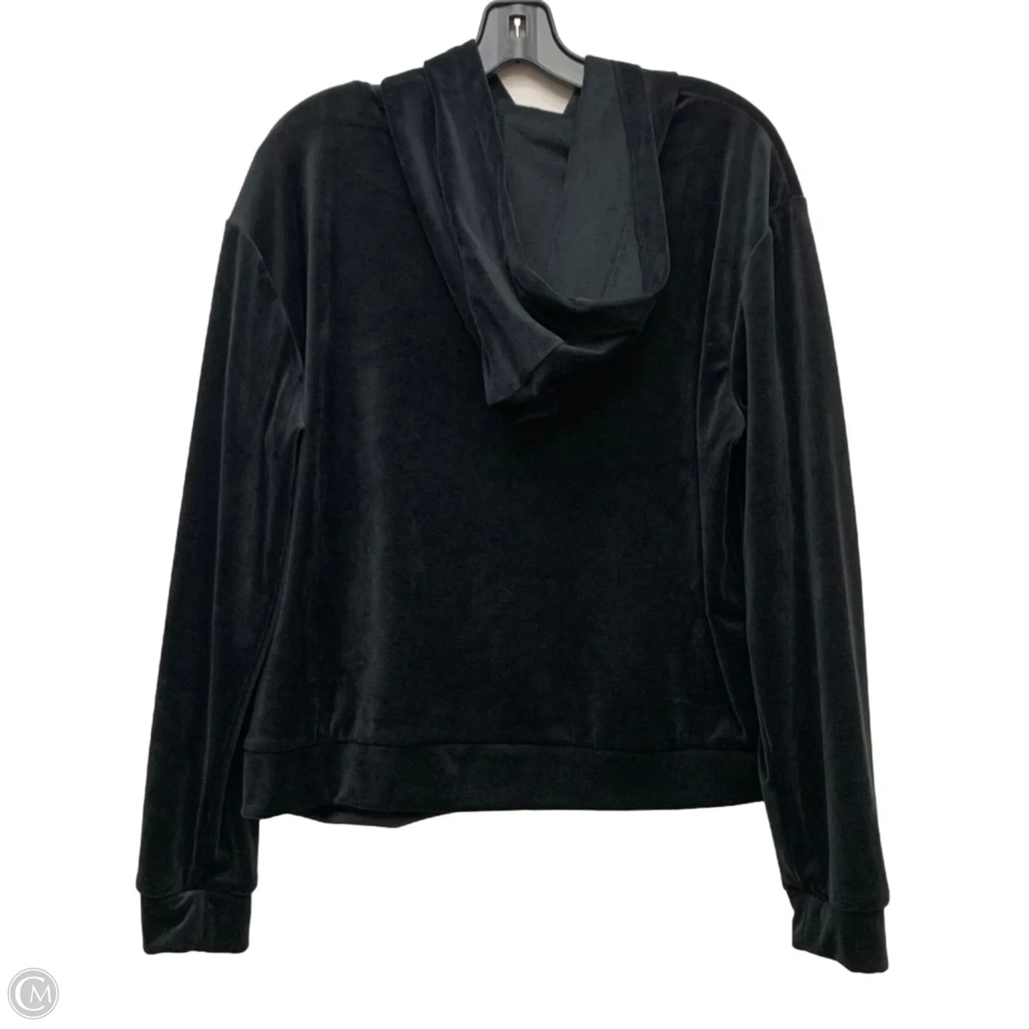 Sweatshirt Hoodie By Champion In Black, Size: L