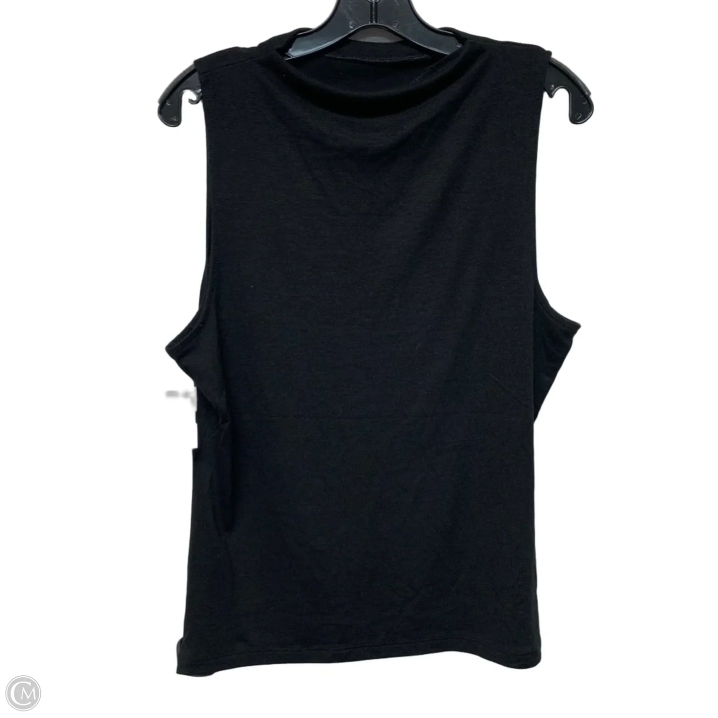 Top Sleeveless Basic By Banana Republic In Black, Size: L