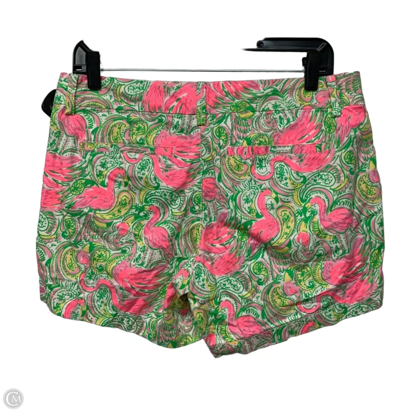 Shorts Designer By Lilly Pulitzer In Green & Pink, Size: 6
