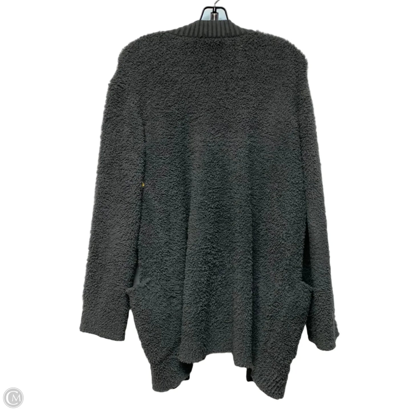 Sweater Cardigan By Barefoot Dreams In Grey, Size: S