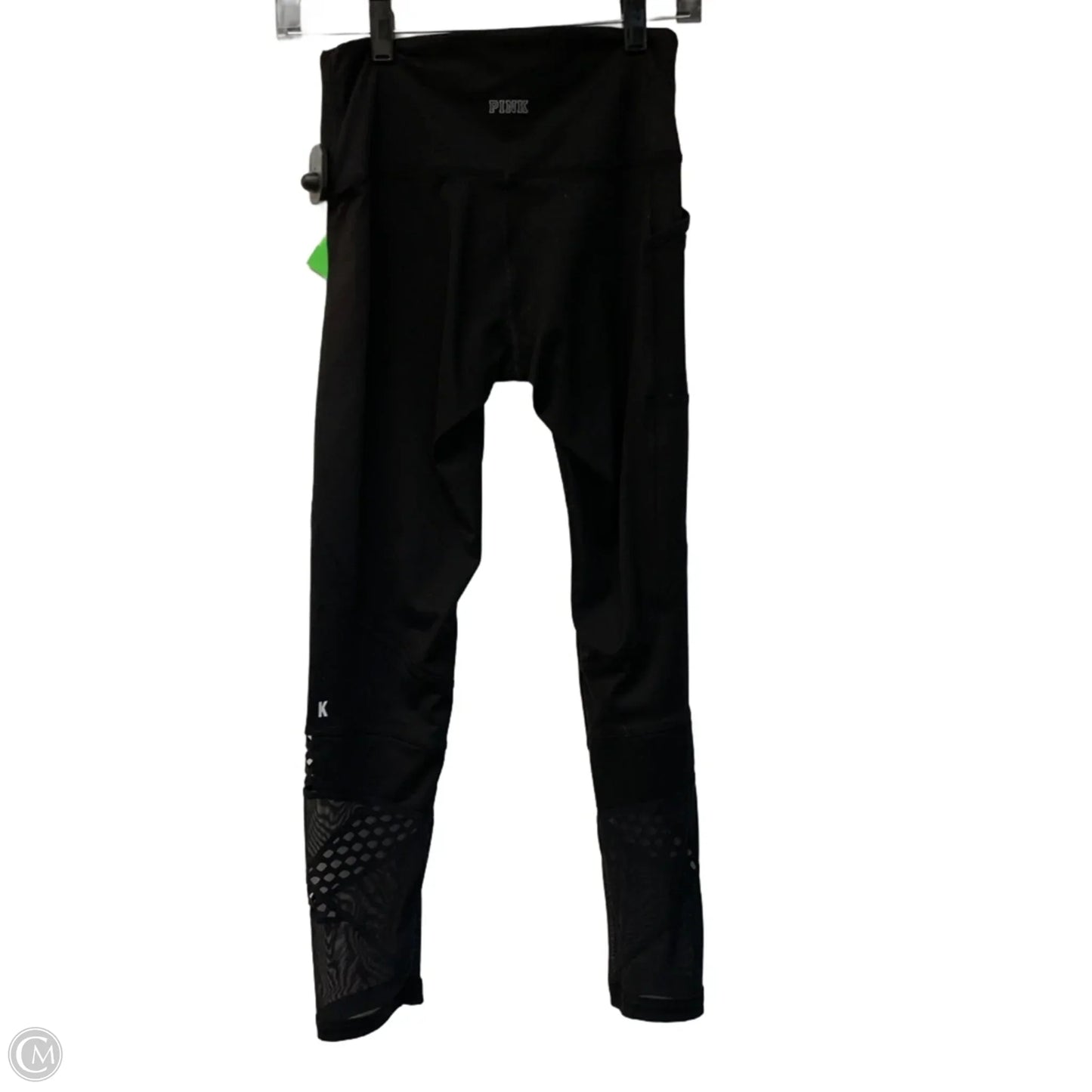 Athletic Leggings By Pink In Black, Size: S