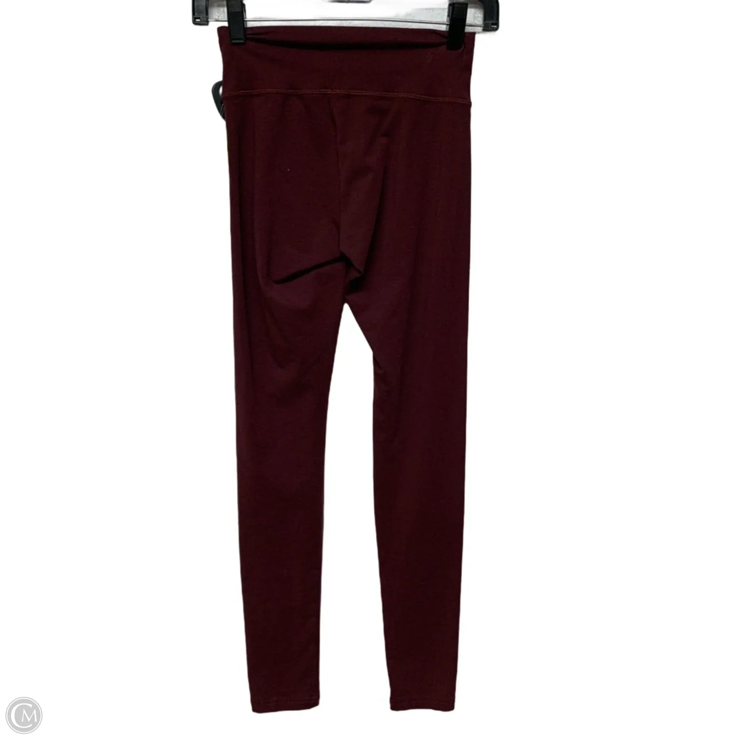 Athletic Leggings By Aerie In Red, Size: Xs