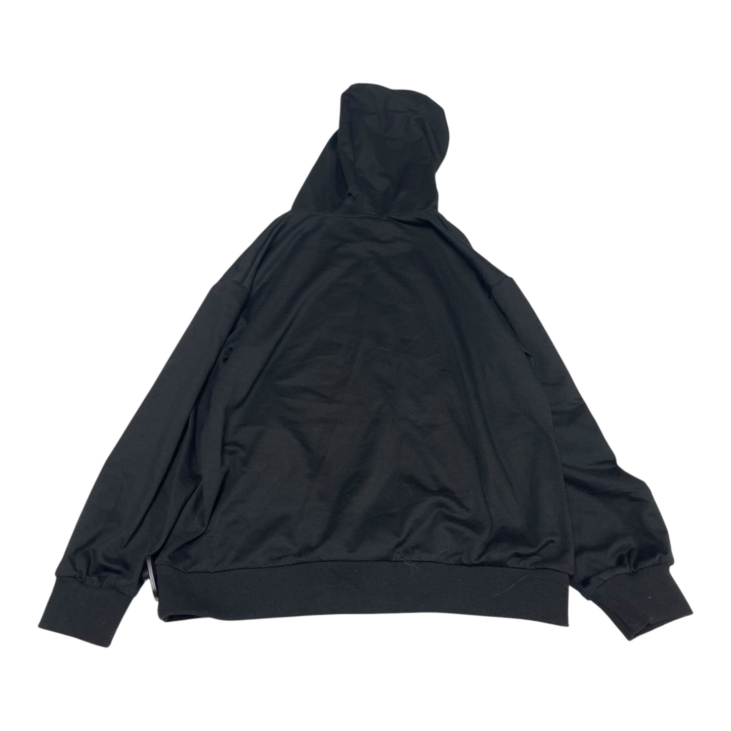 Sweatshirt Hoodie By Clothes Mentor In Black, Size: M