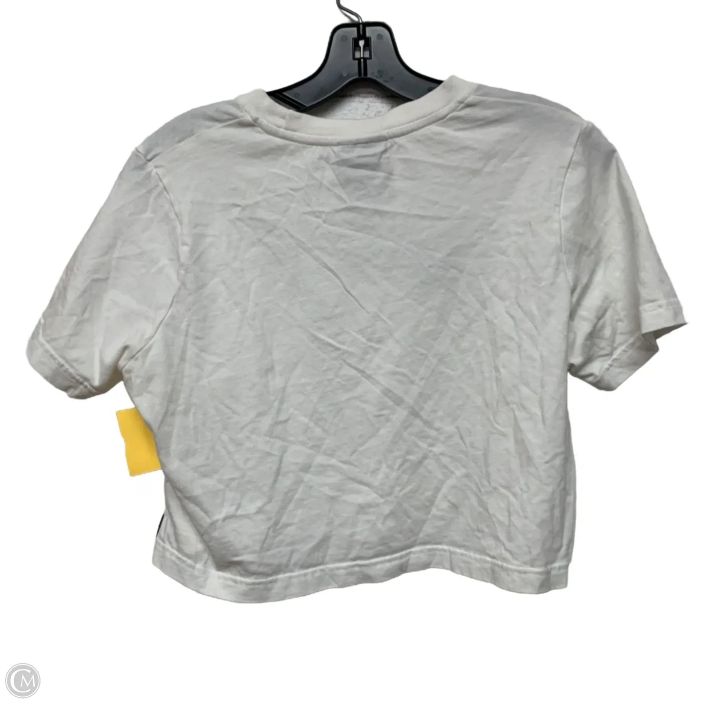 Athletic Top Short Sleeve By Nike Apparel In White, Size: L