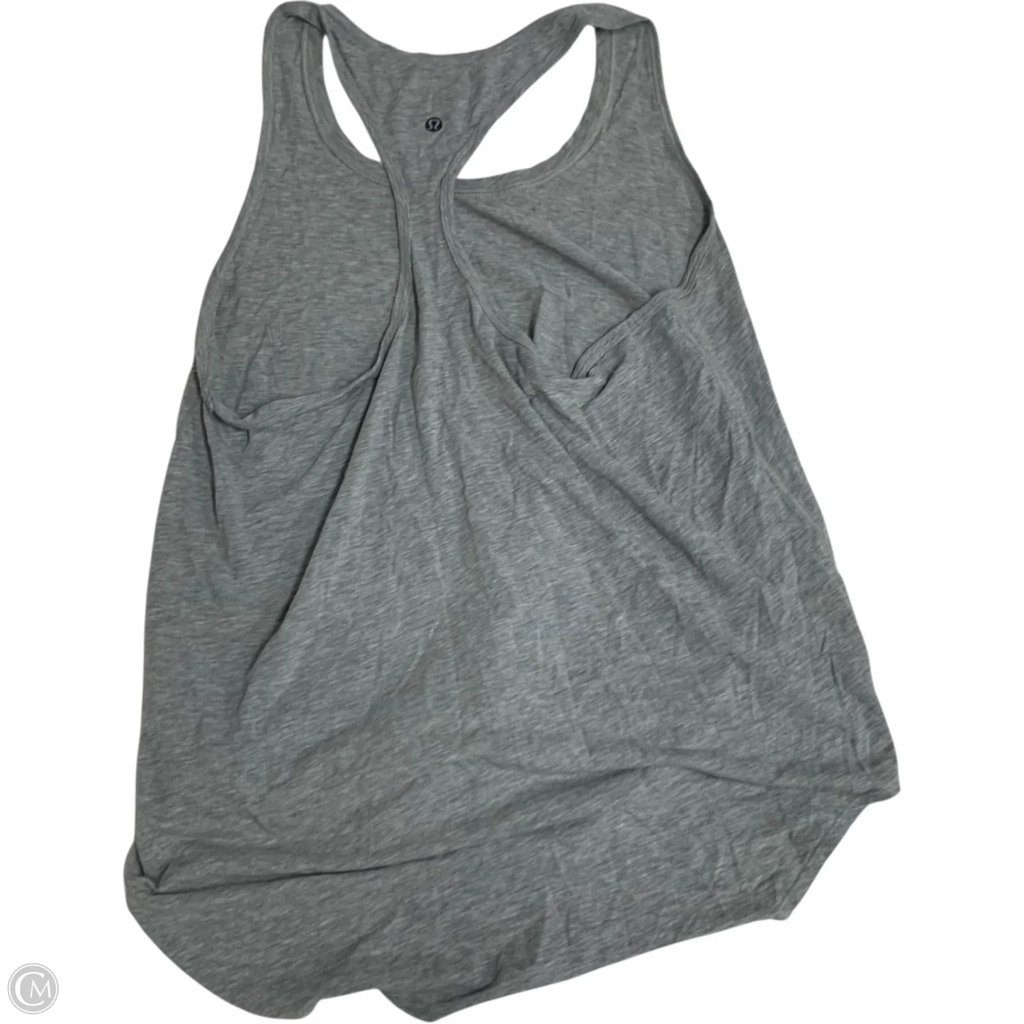 Athletic Tank Top By Lululemon In Grey, Size: M